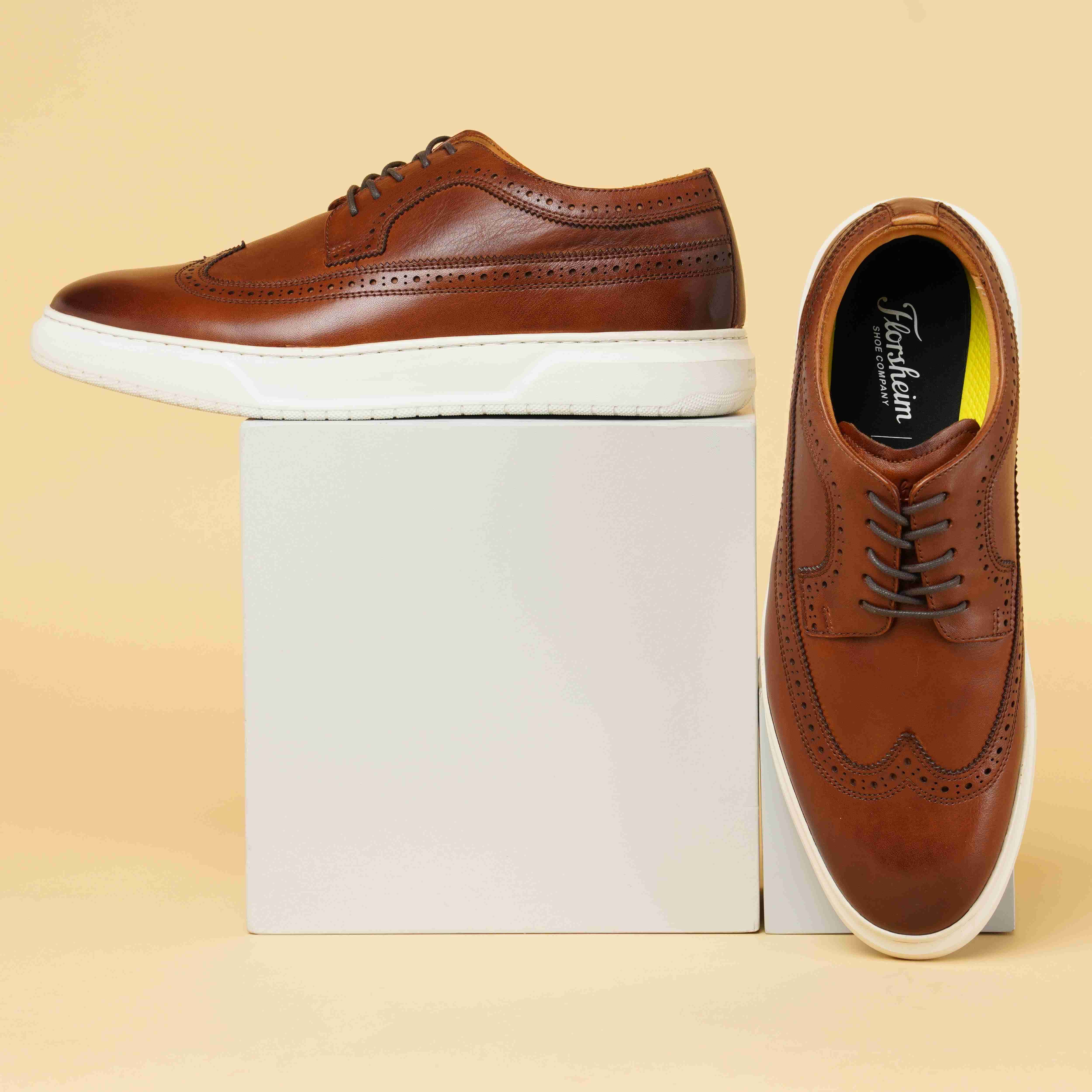 The Brogue Tan Men Casual Florsheim