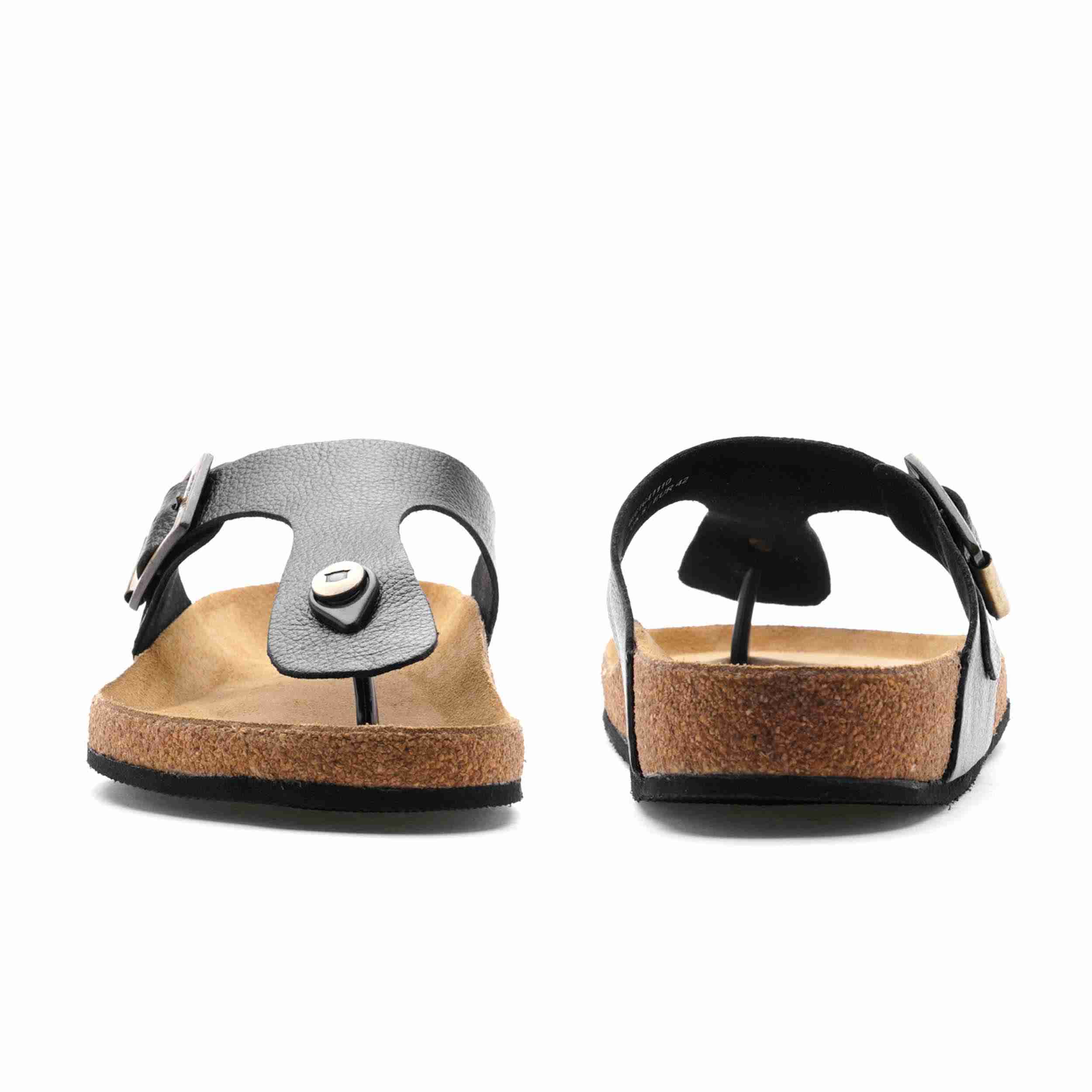 The Devo Black Men Sandals Florsheim
