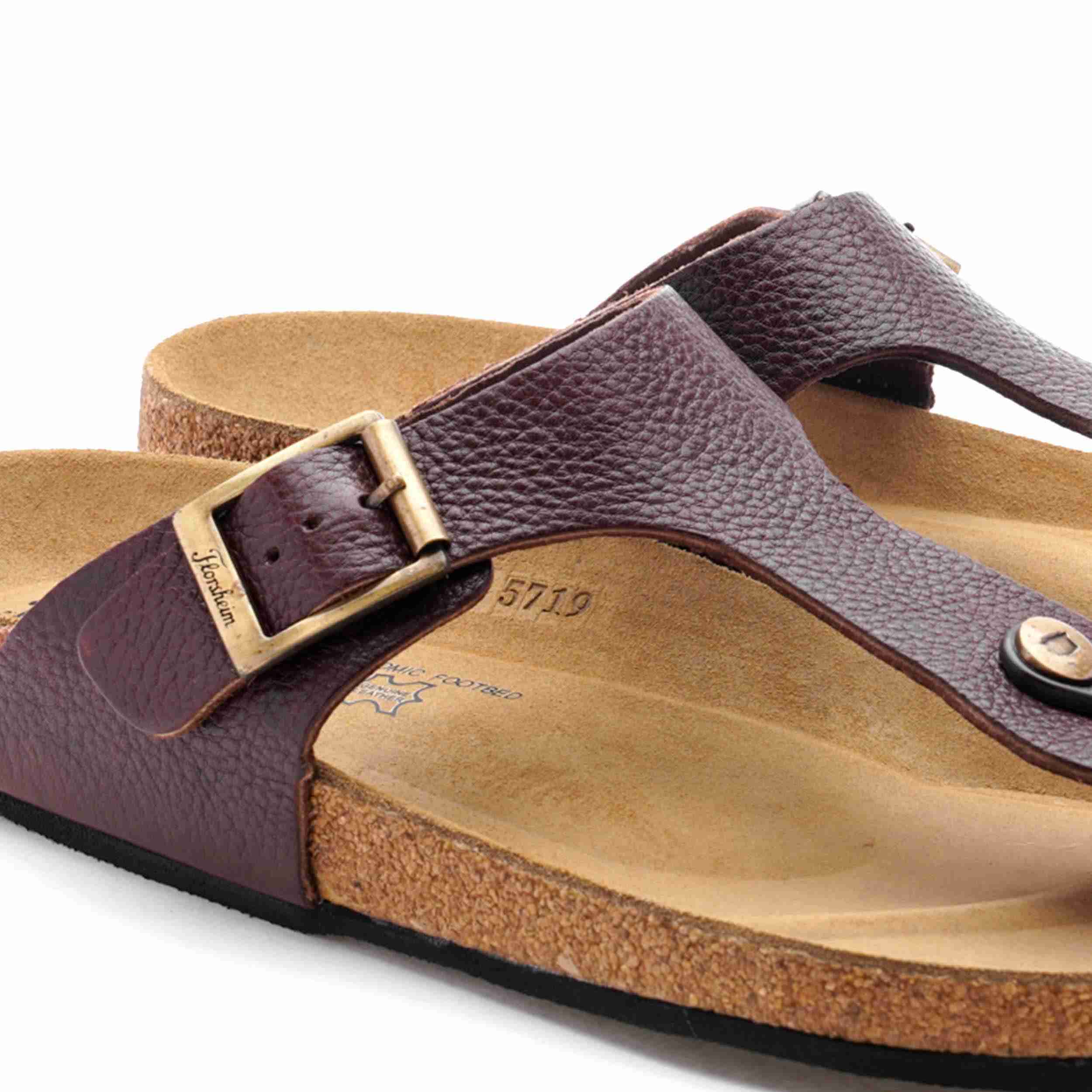 The Devo Tan Men Sandals Florsheim