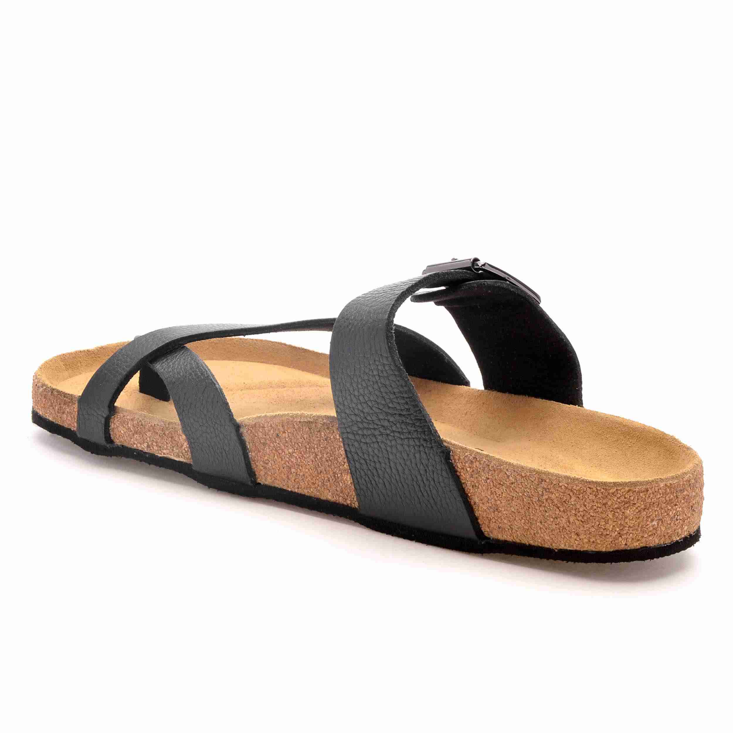 The Devo Black Men Sandals Florsheim