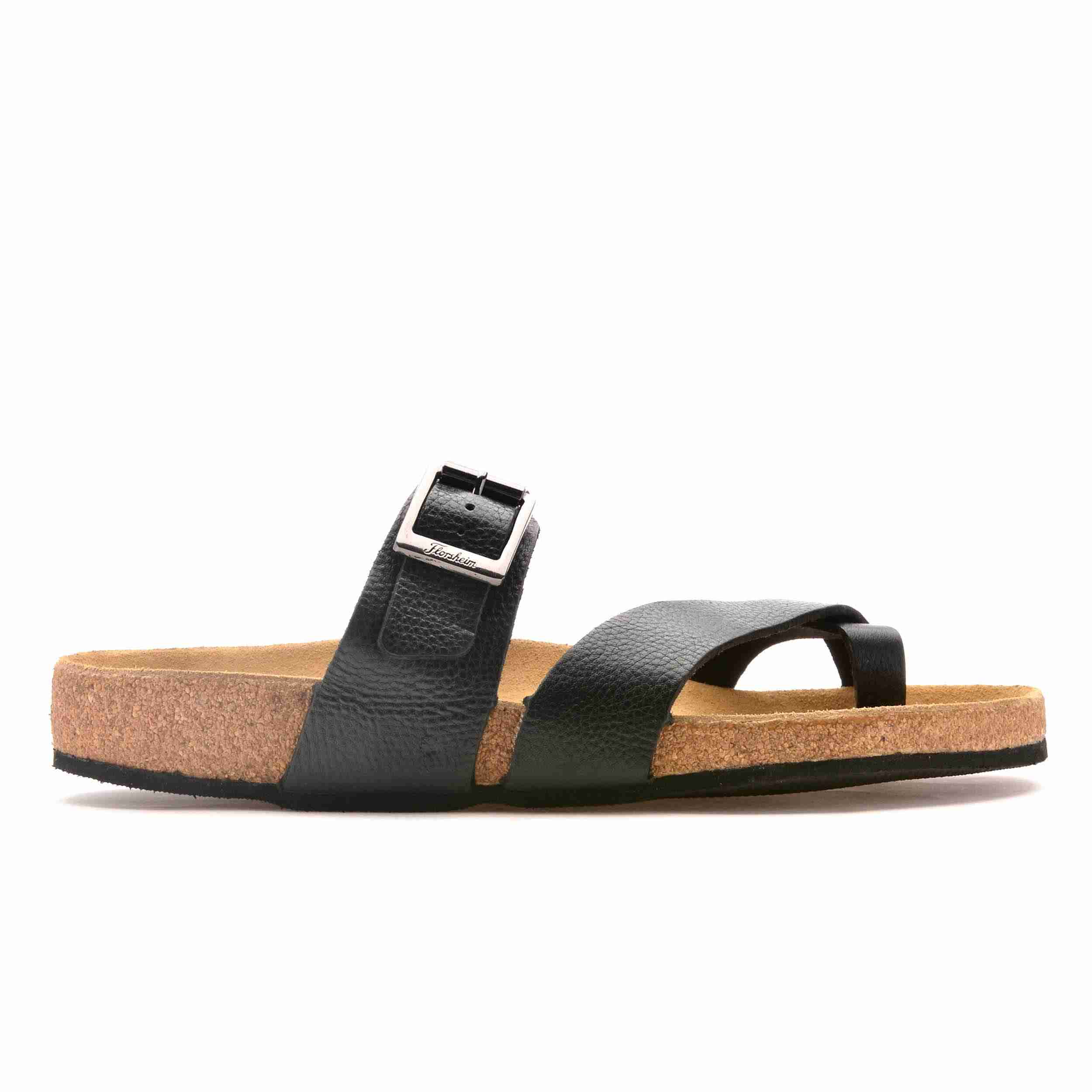 The Devo Black Men Sandals Florsheim