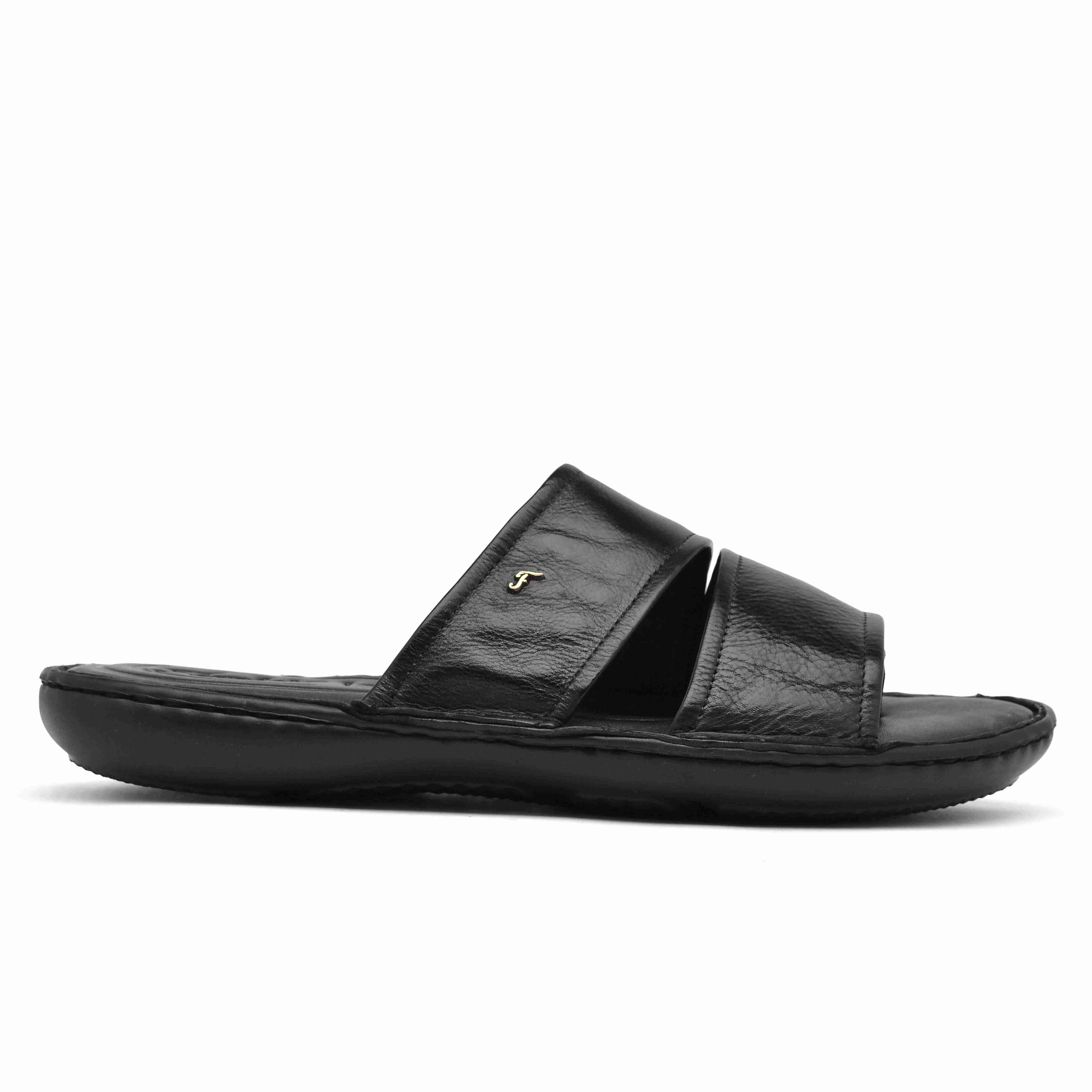 The Florish Black Men Sandals Florsheim