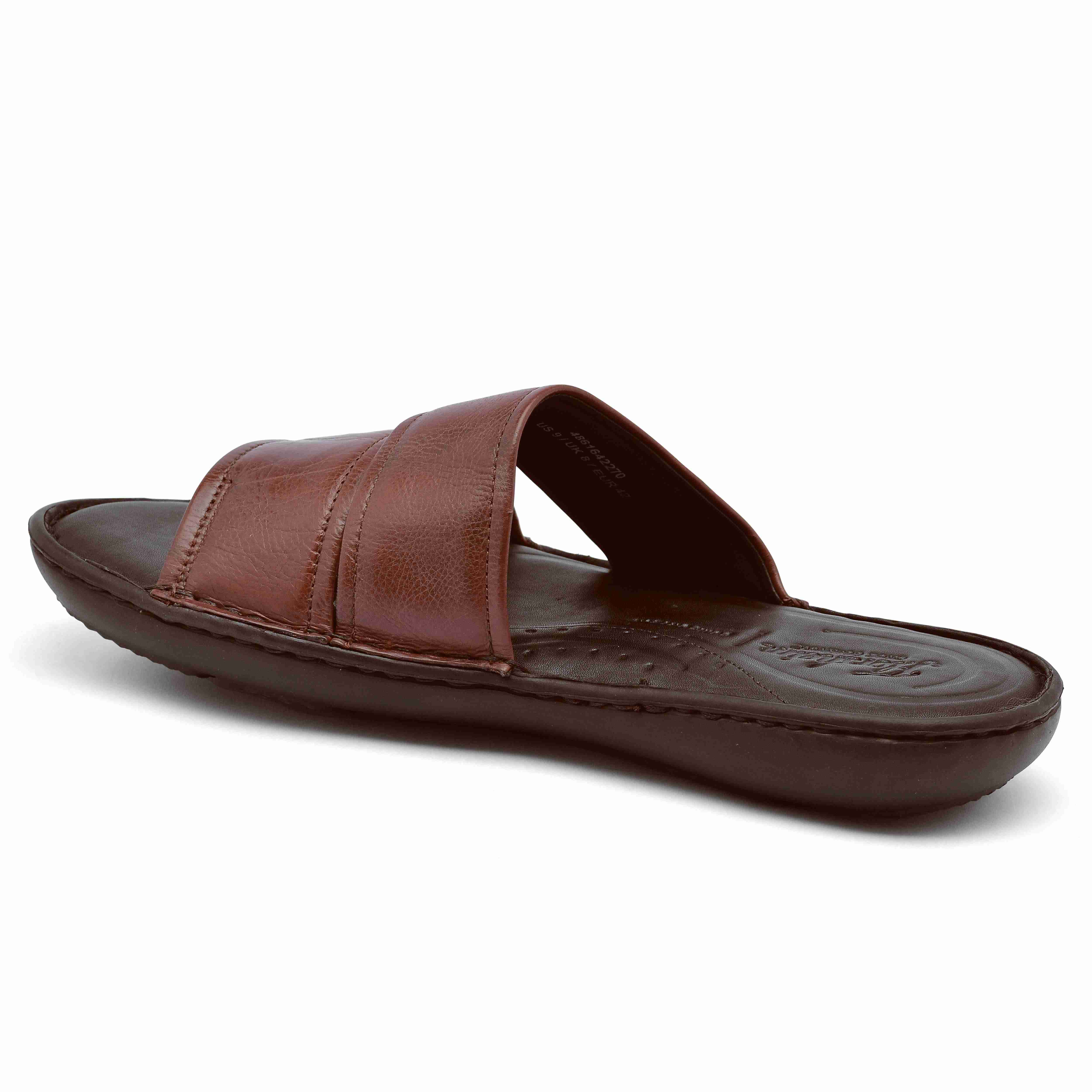 The Florish Tan Men Sandals Florsheim