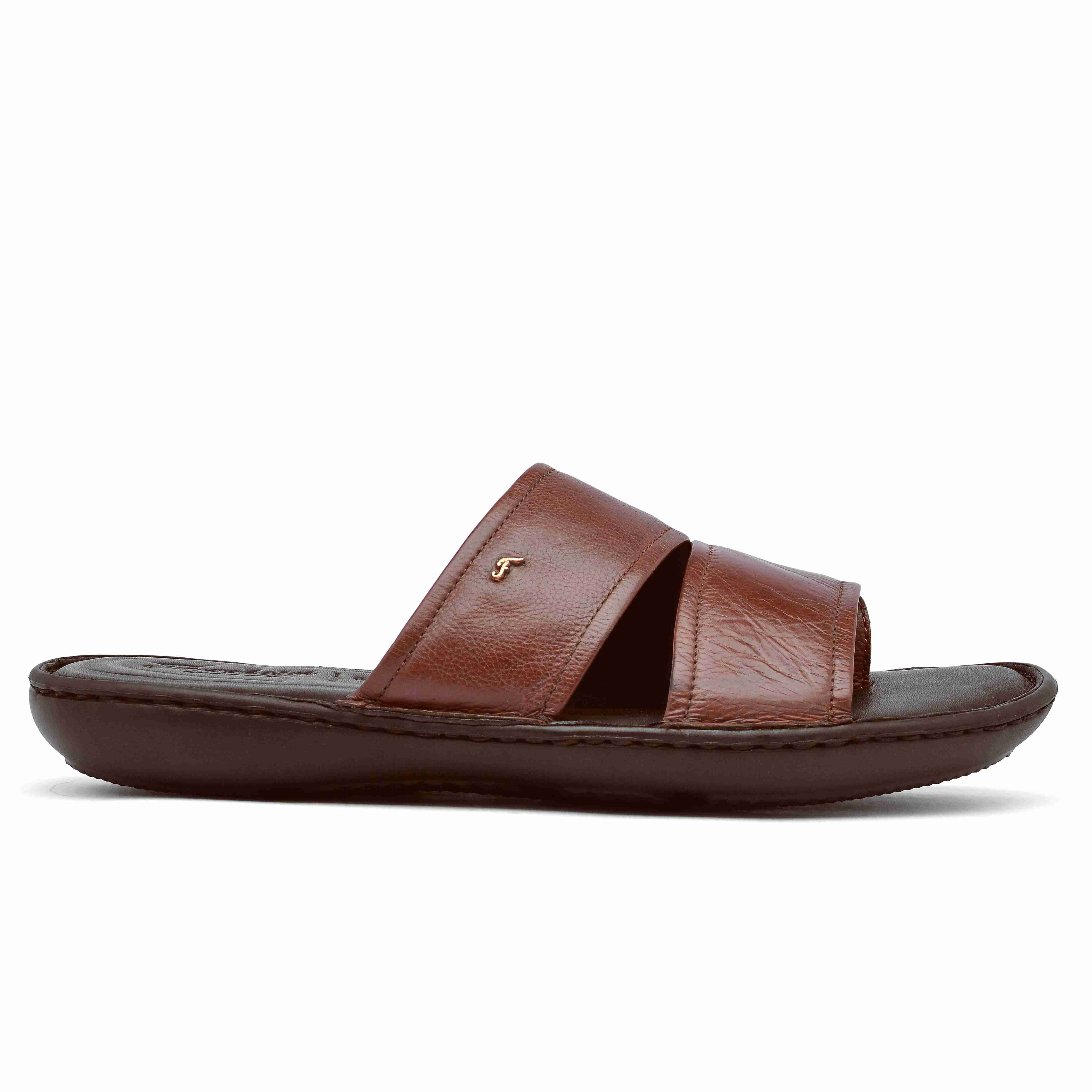 The Florish Tan Men Sandals Florsheim