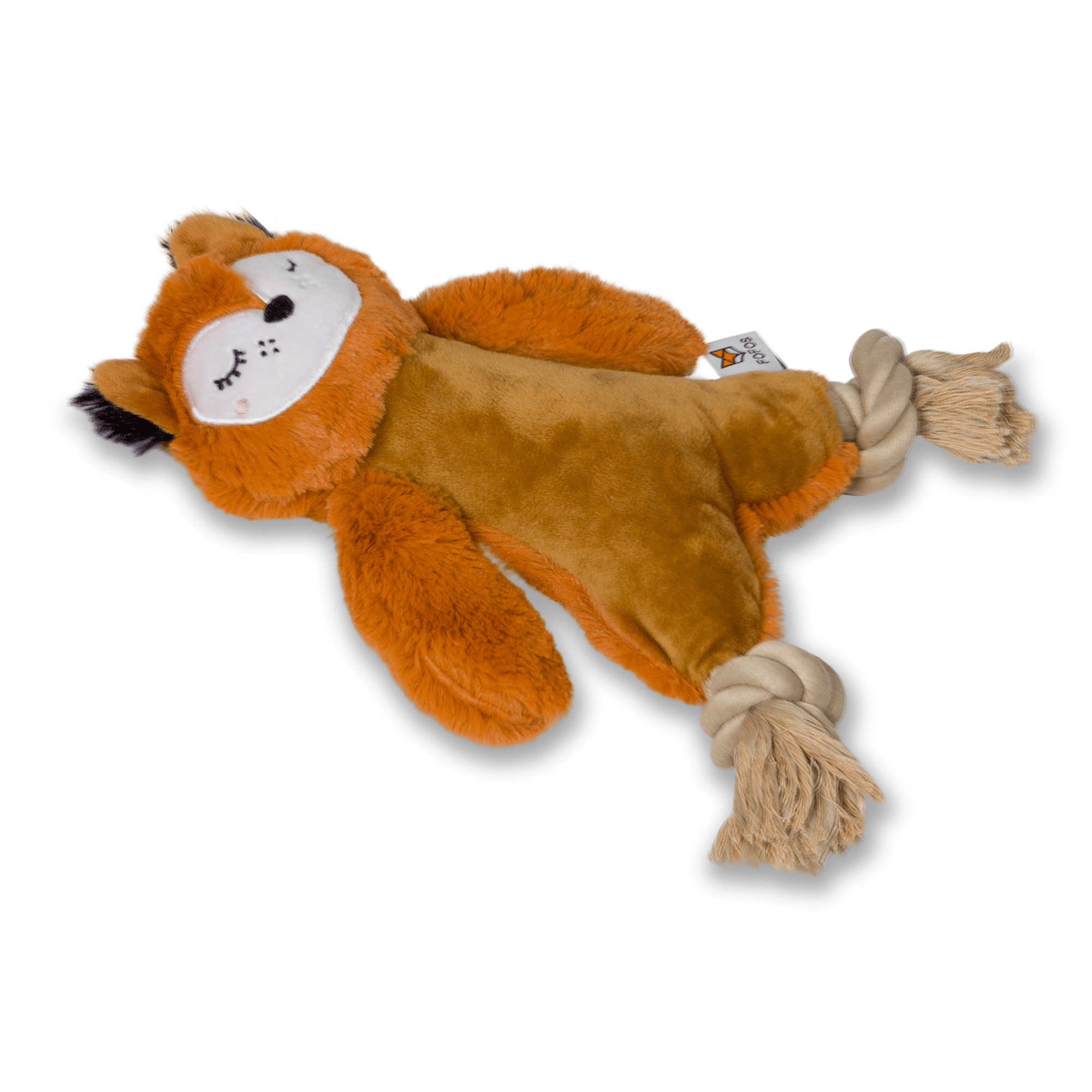FOFOS Ropeleg Plush Bear Toy for Dogs