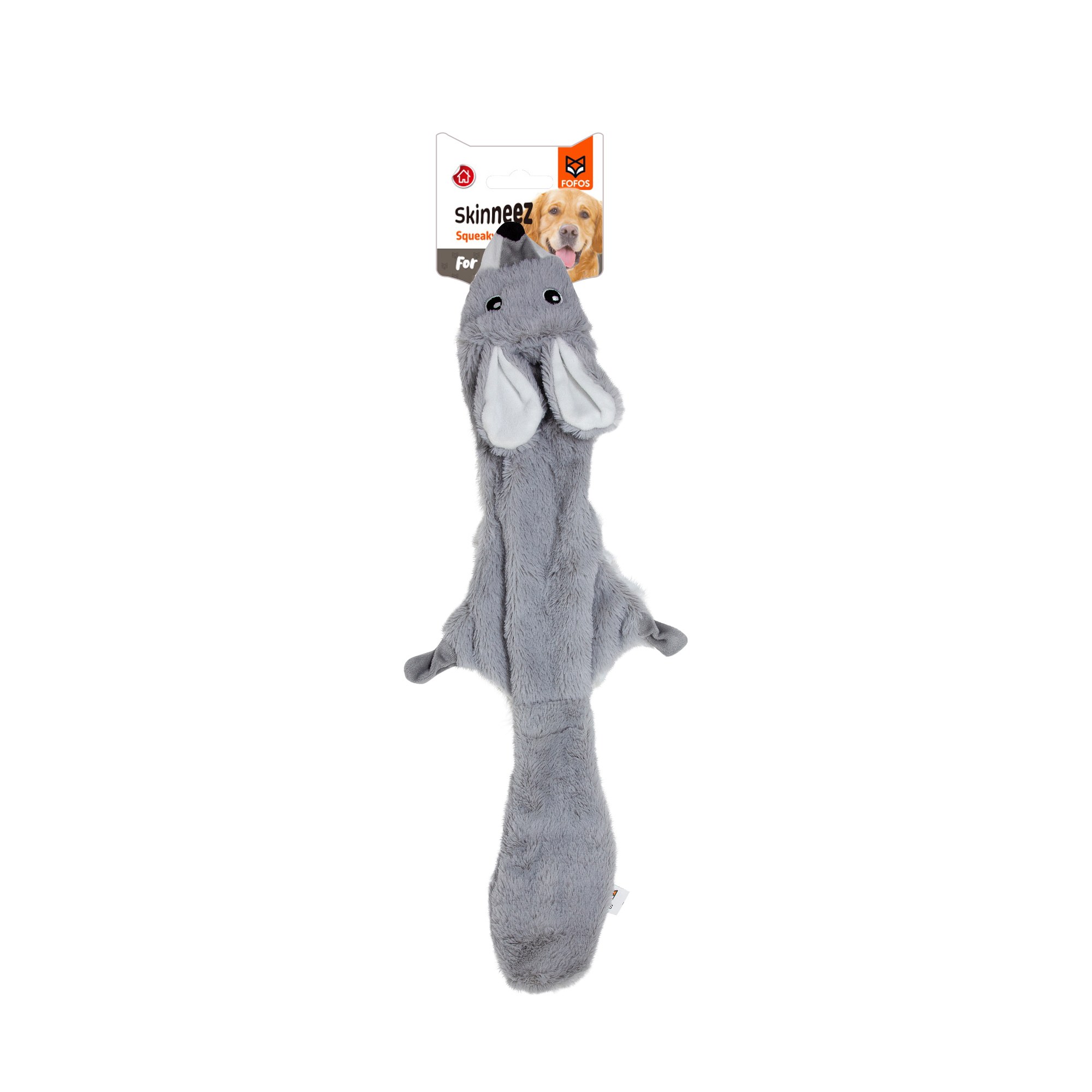FOFOS Skinneez Rabbit Toy for Dogs