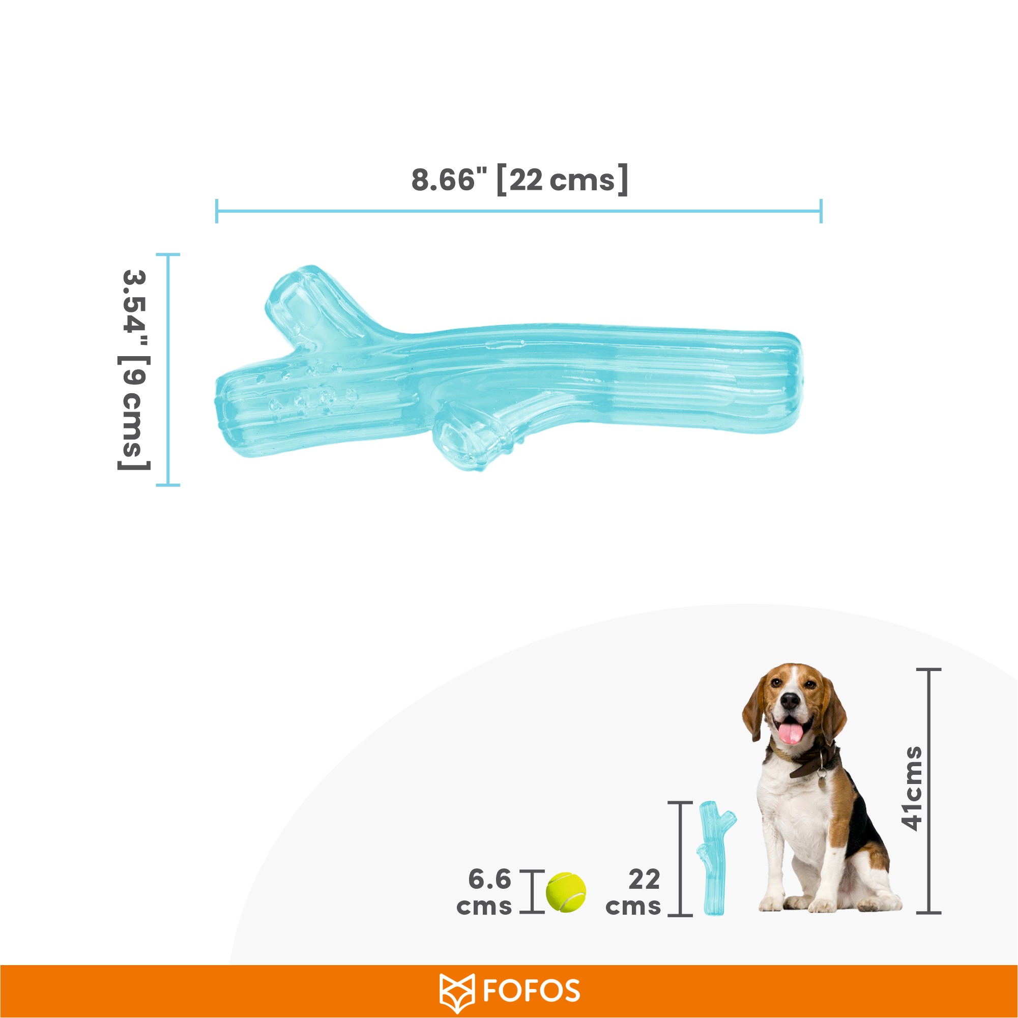 FOFOS Cooling Branch Chew Toy for Dogs