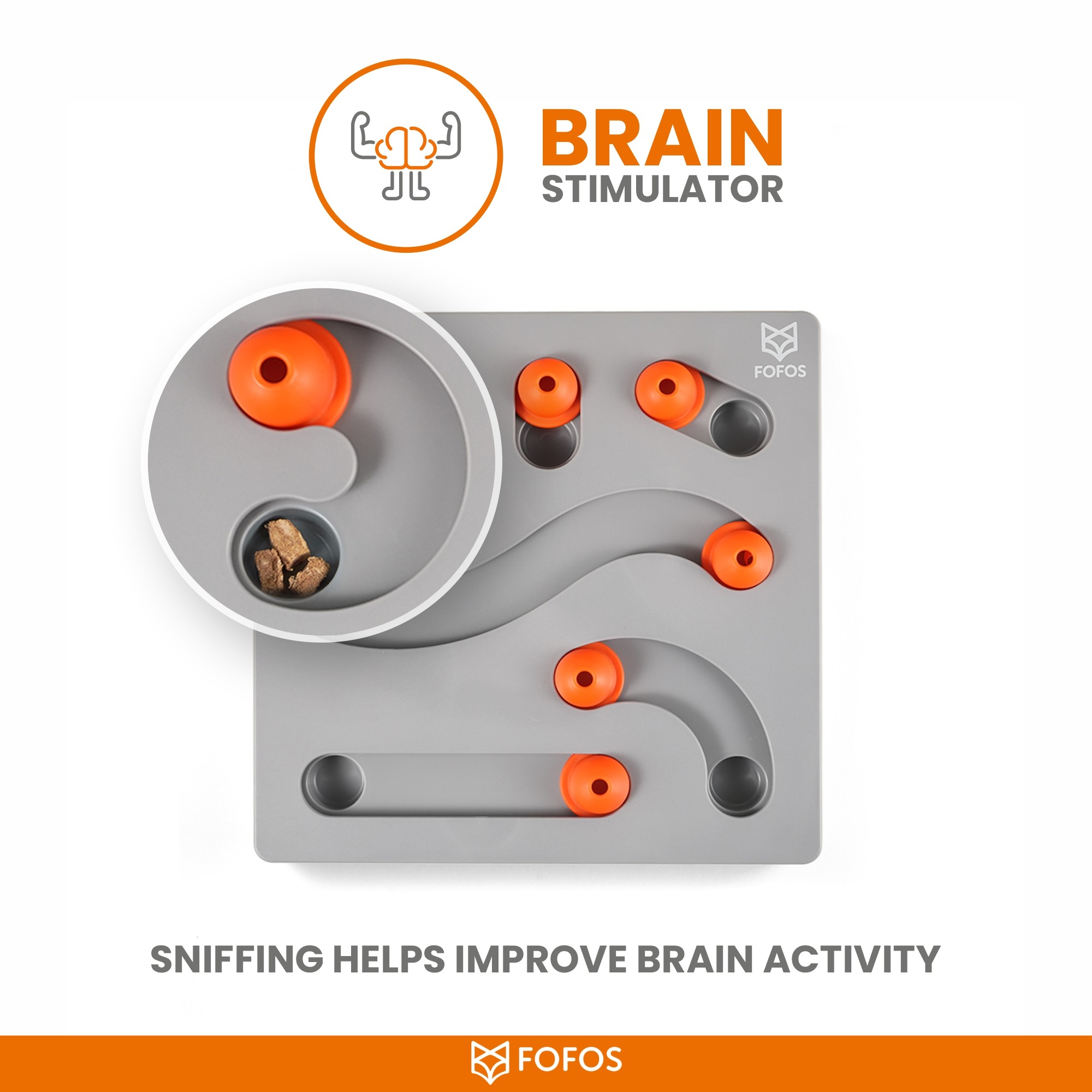 FOFOS Brain Game Puzzle Toy for Dogs