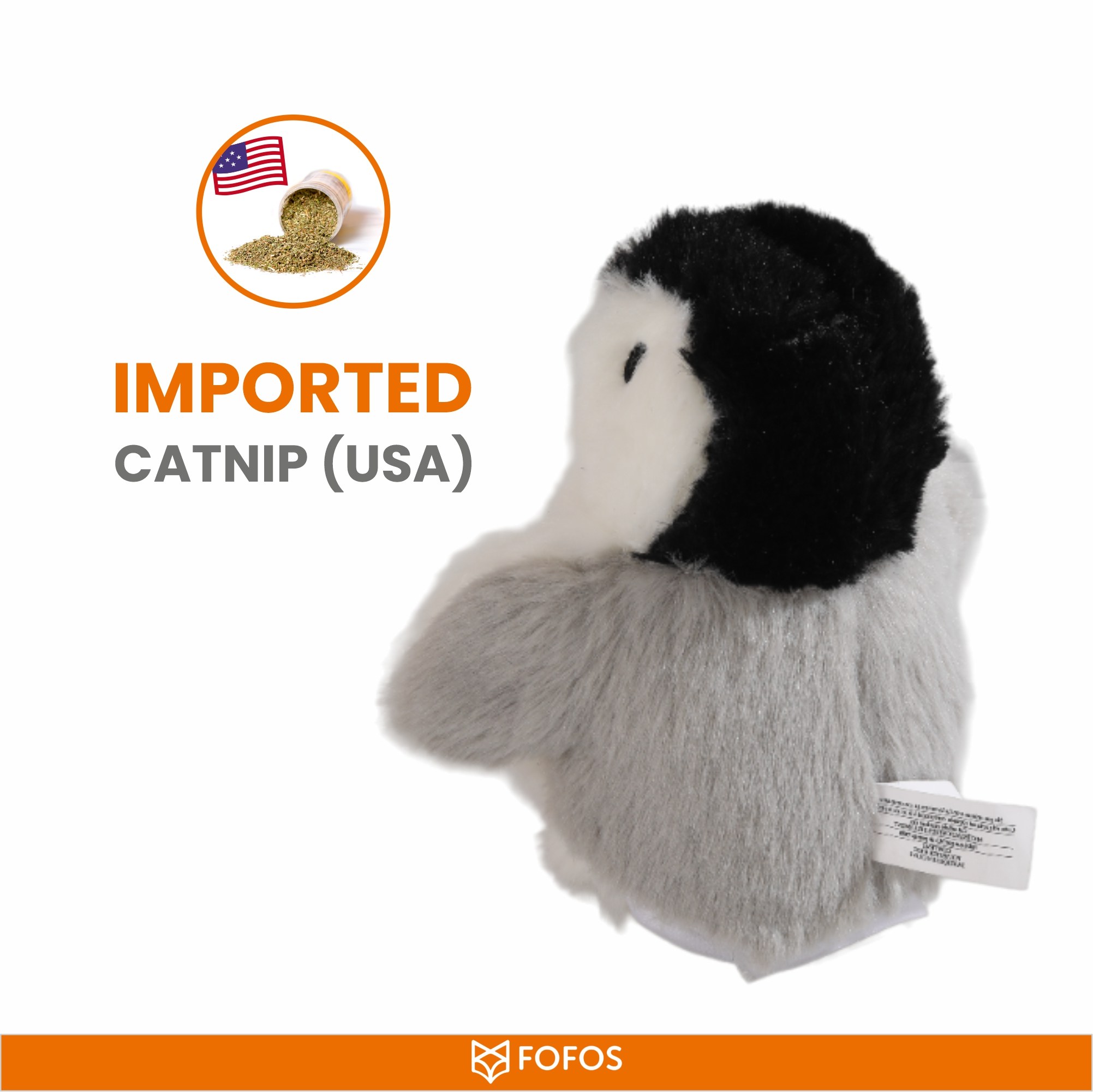 FOFOS Swinging Penguin Toy for Cats