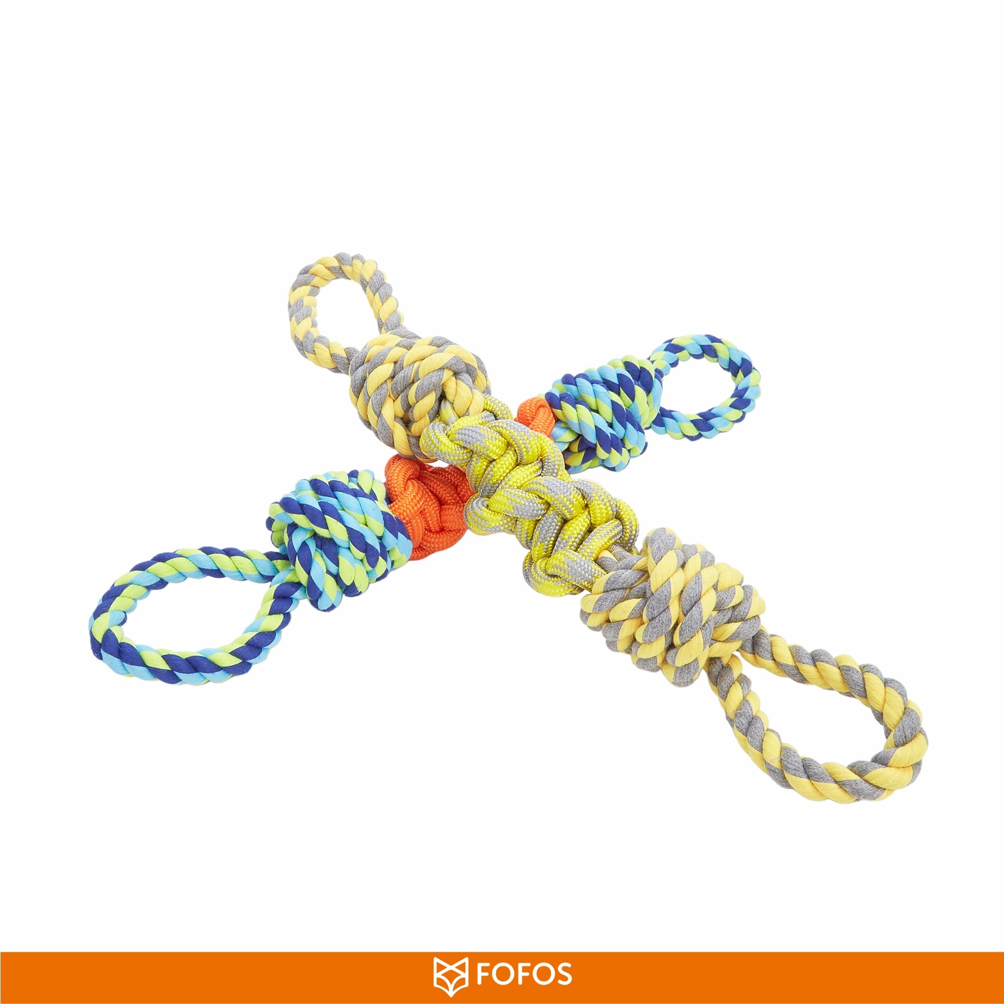 FOFOS Flossy Rope Toy for Dogs