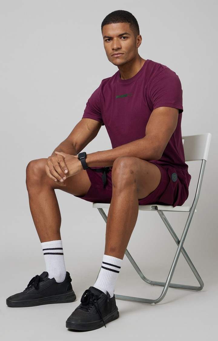 Men Short Sleeves Round Neck T-Shirt
