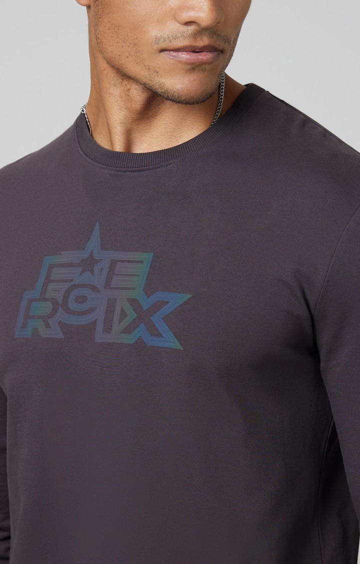 Men Long Sleeves Round Neck T-Shirt