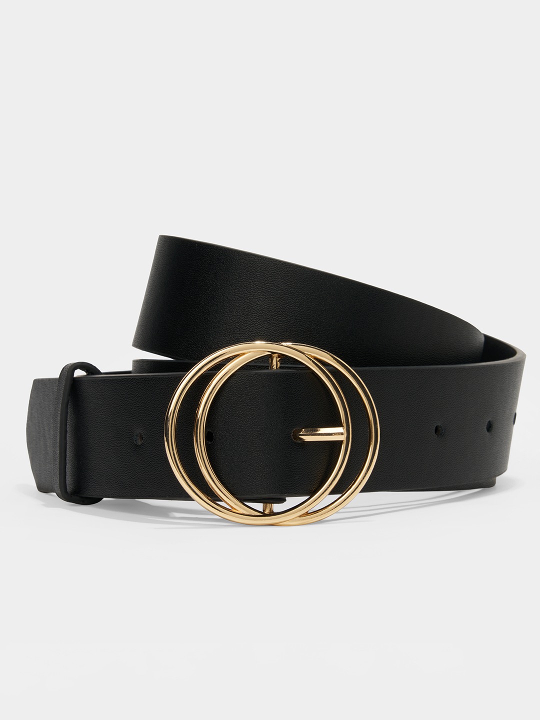 Black Interlinked Buckle Belt