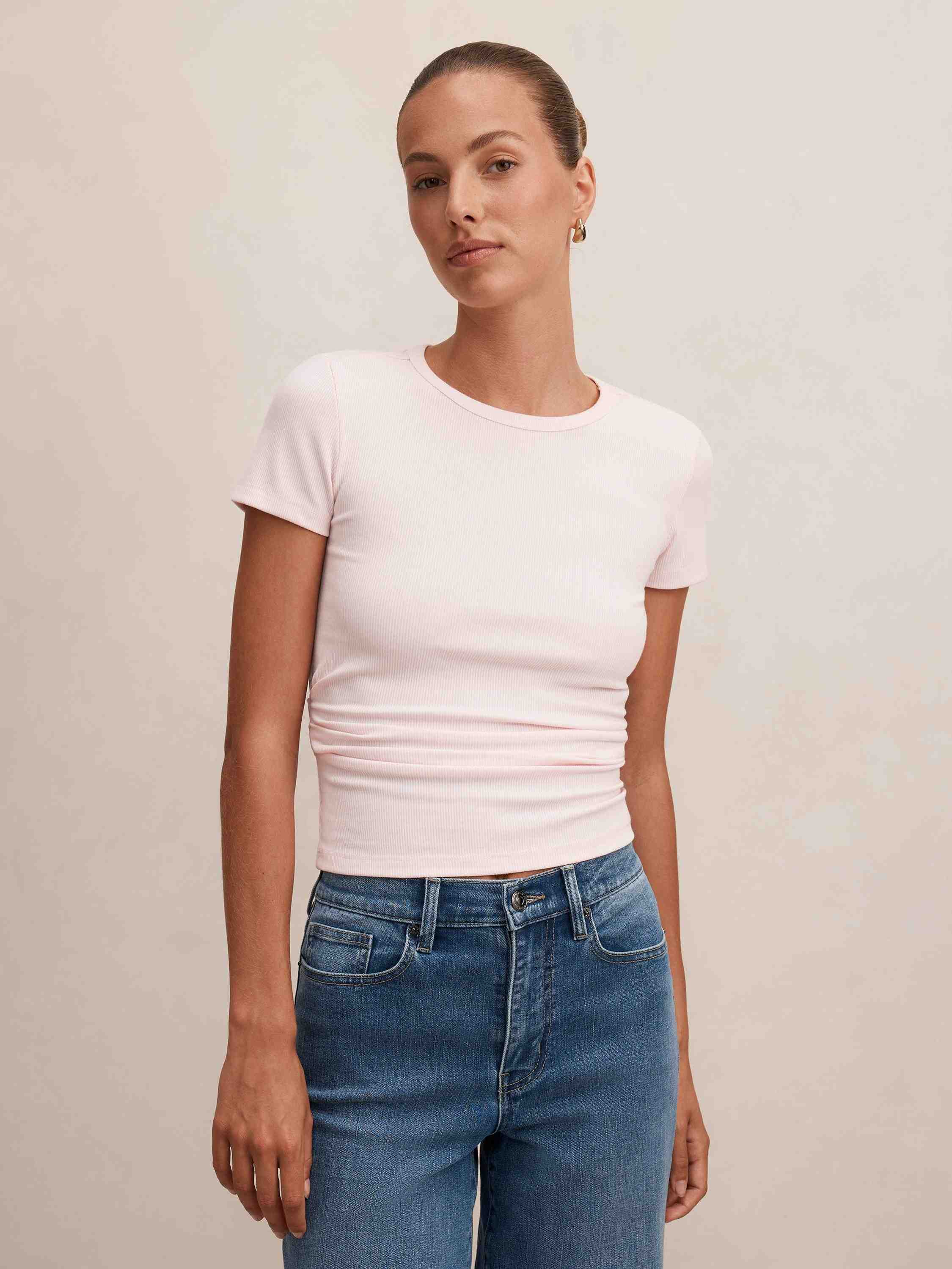 Kelly Tuck Detail Baby Tee