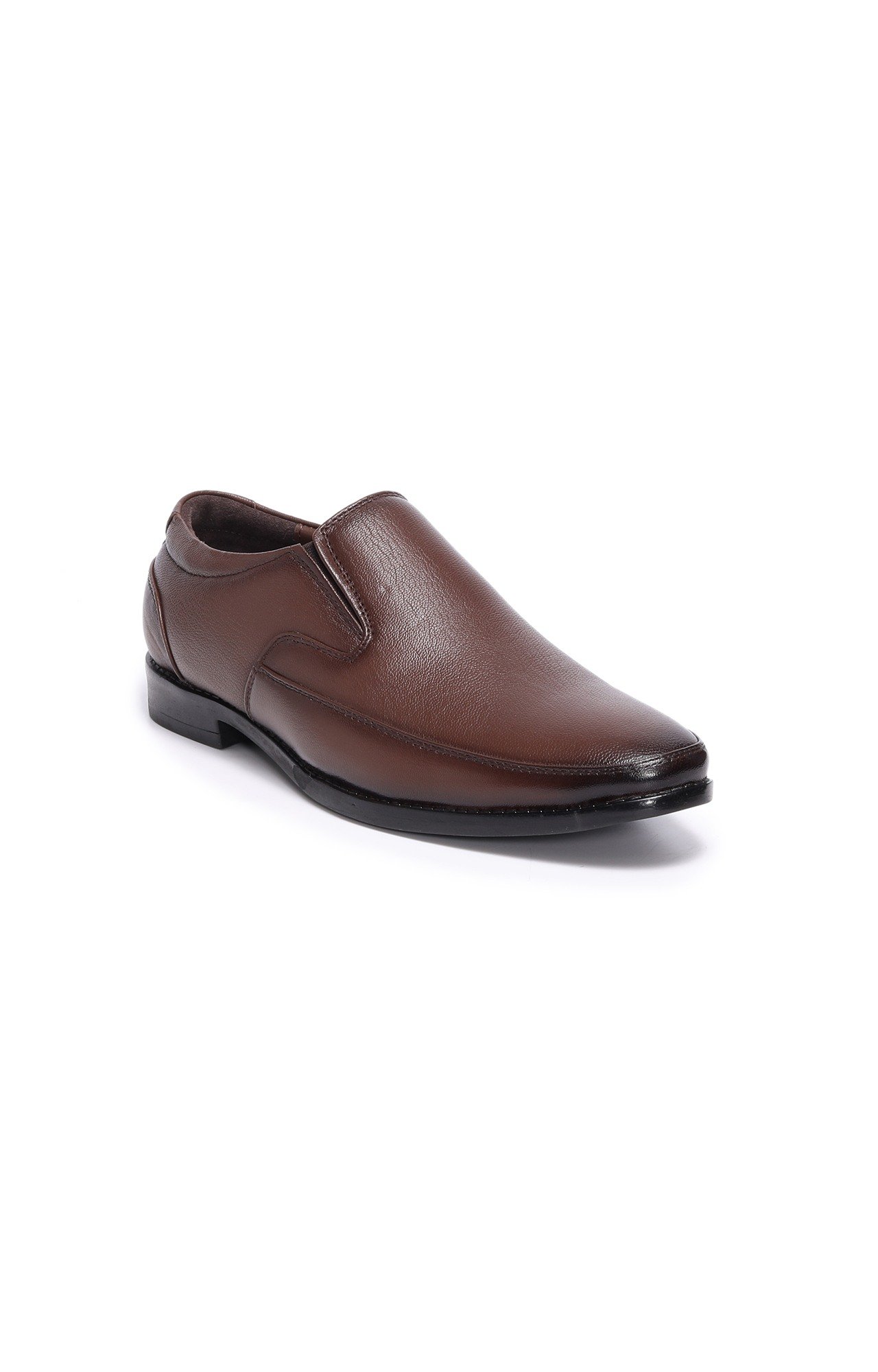 Men Tan Monster Formal Slip-Ons