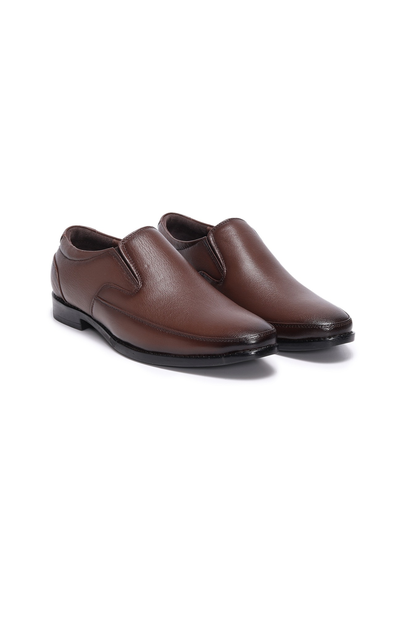 Men Tan Monster Formal Slip-Ons
