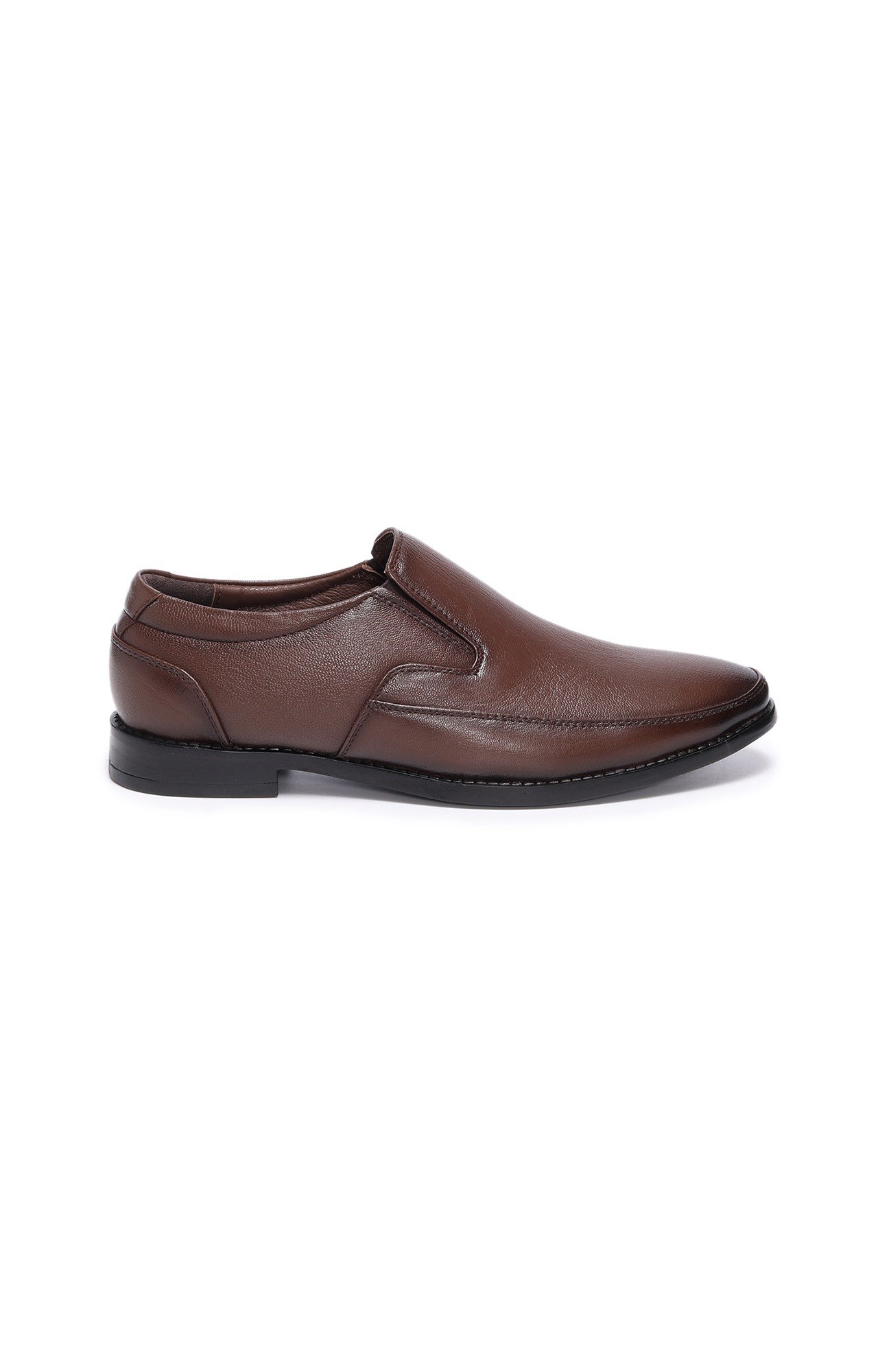 Men Tan Monster Formal Slip-Ons