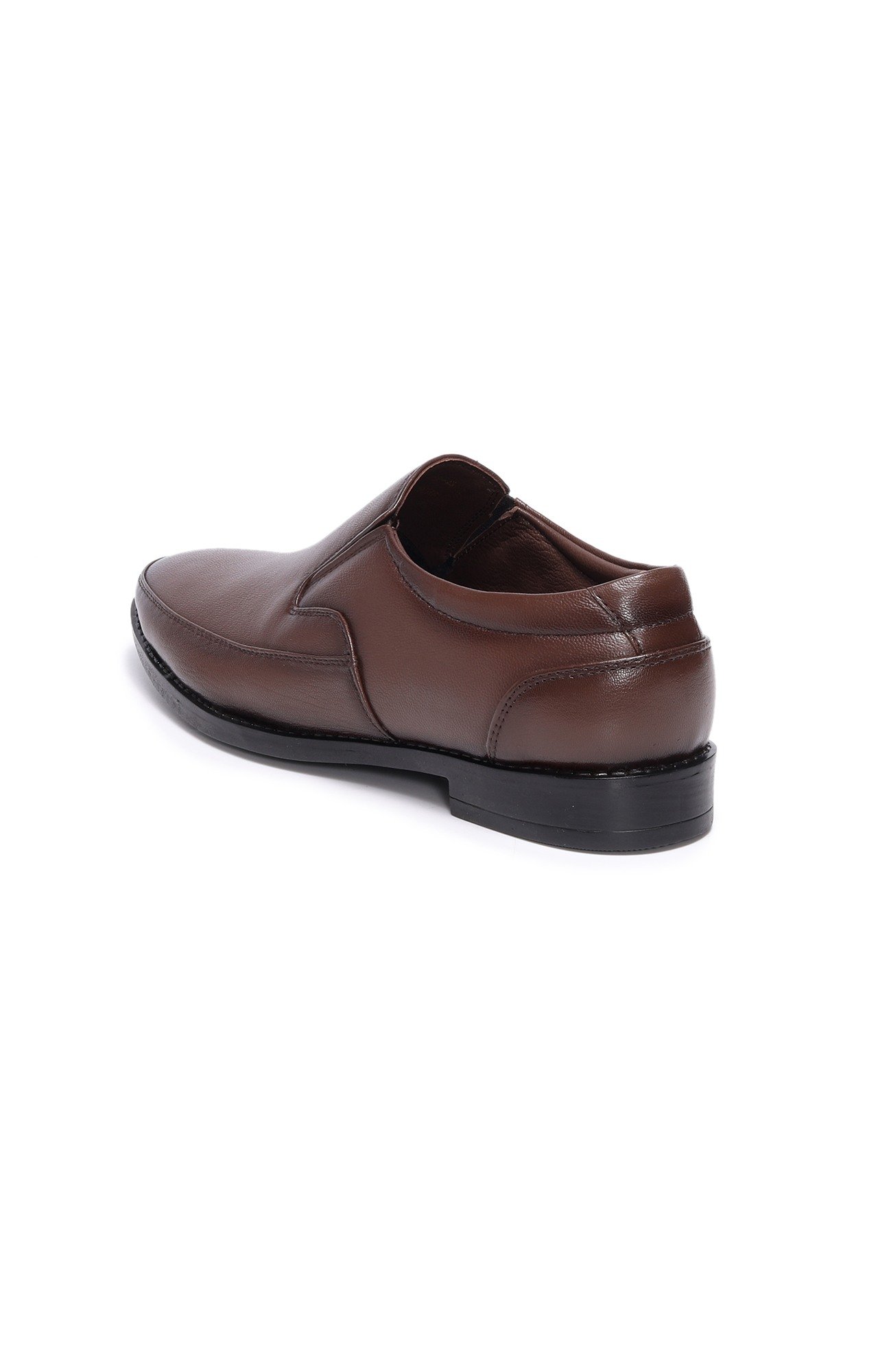 Men Tan Monster Formal Slip-Ons