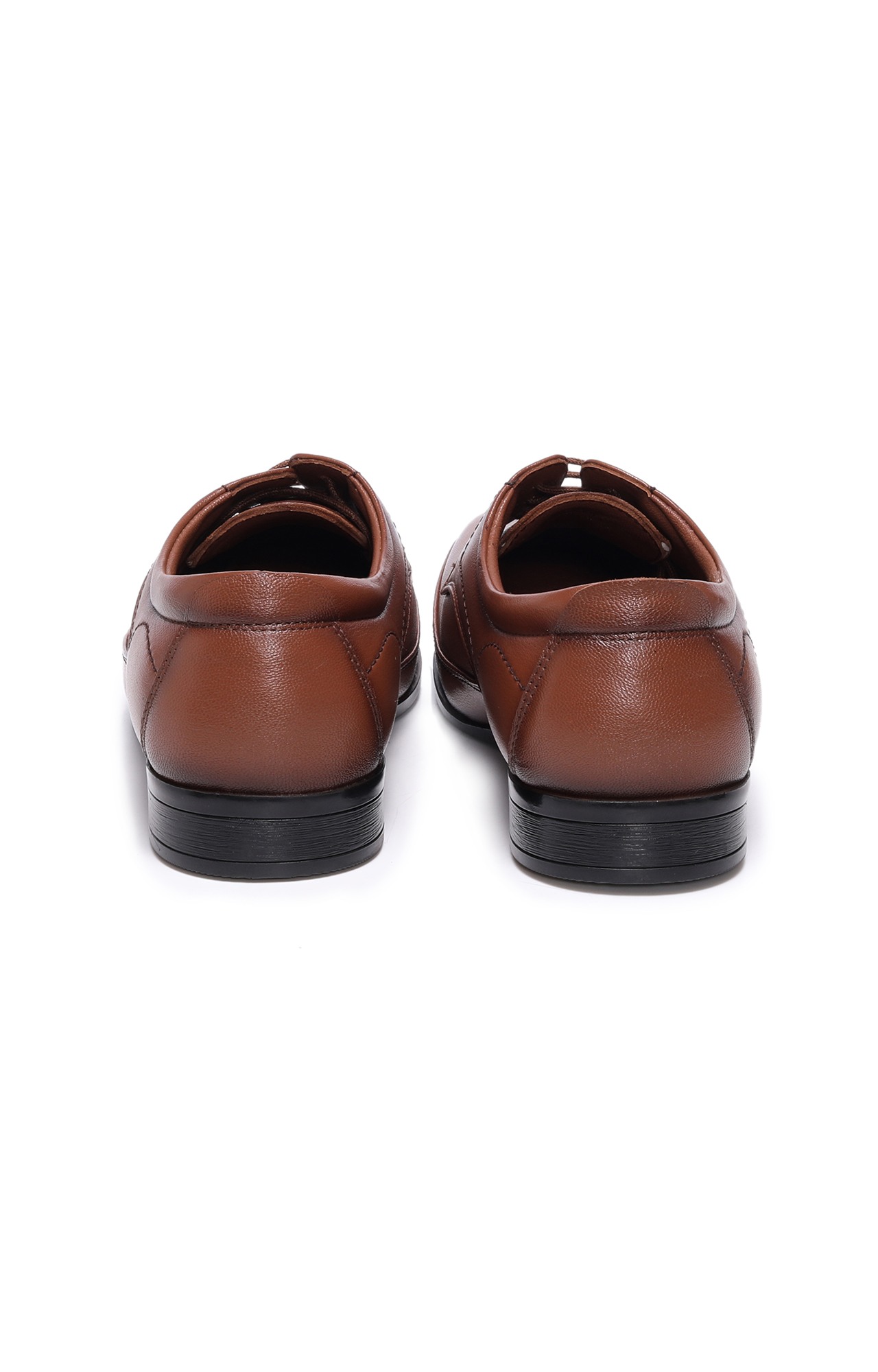 Men Tan Blammo Formal Lace-Ups