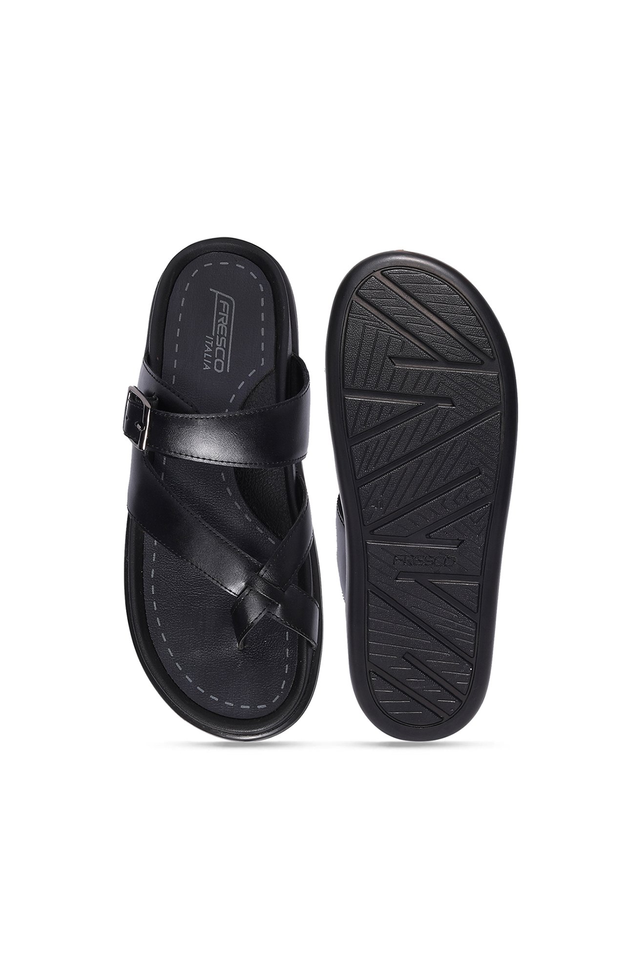 Black Cozy Comfort Slippers for Men