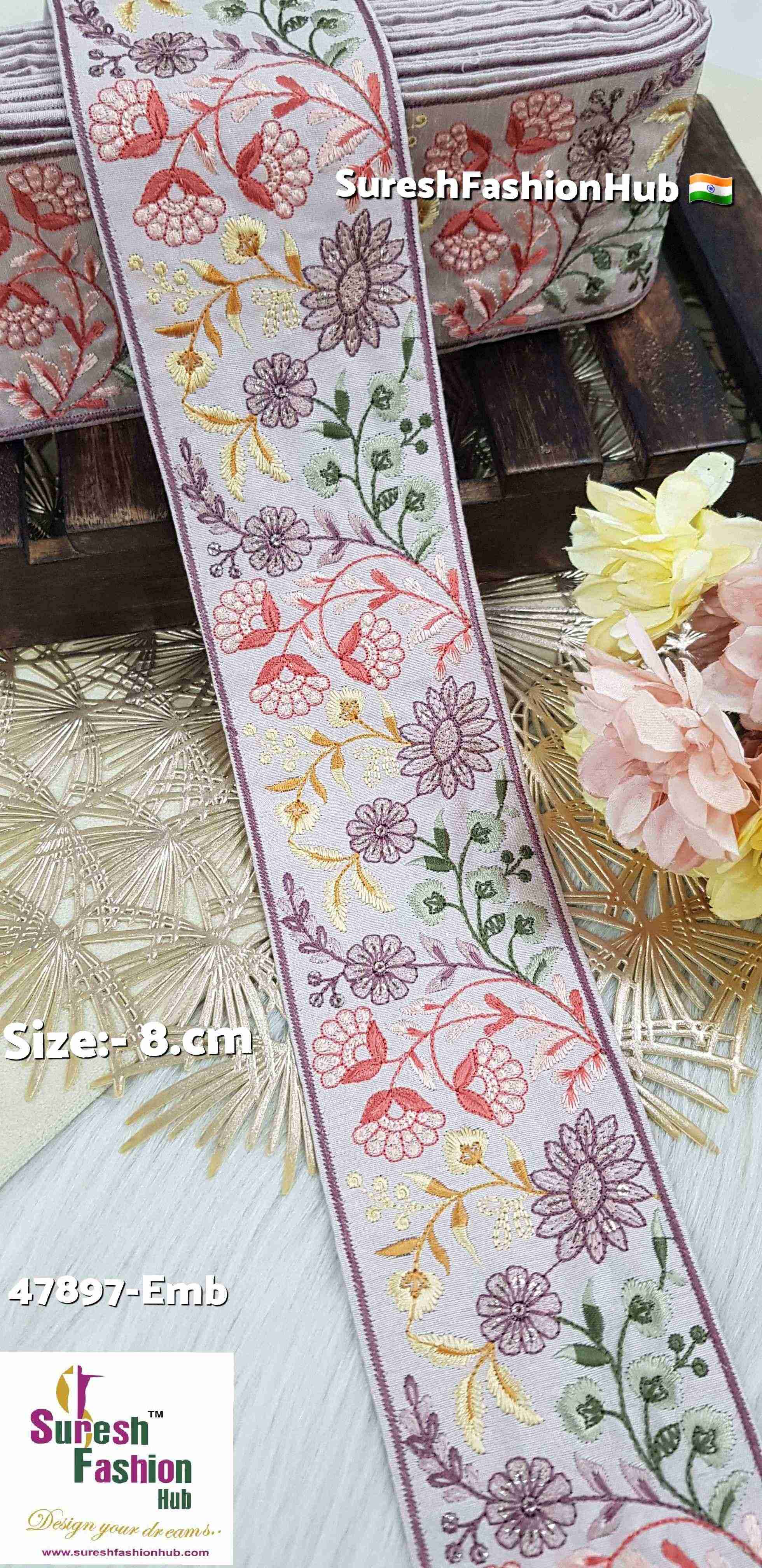 Mauve Petal Fantasy Lace