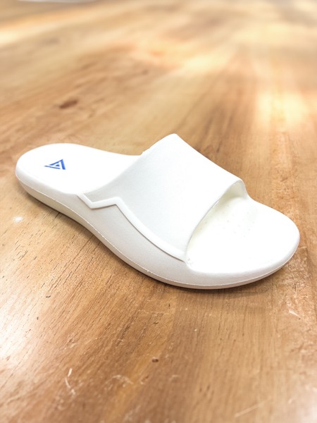 Men s White Rubber Flip Flops
