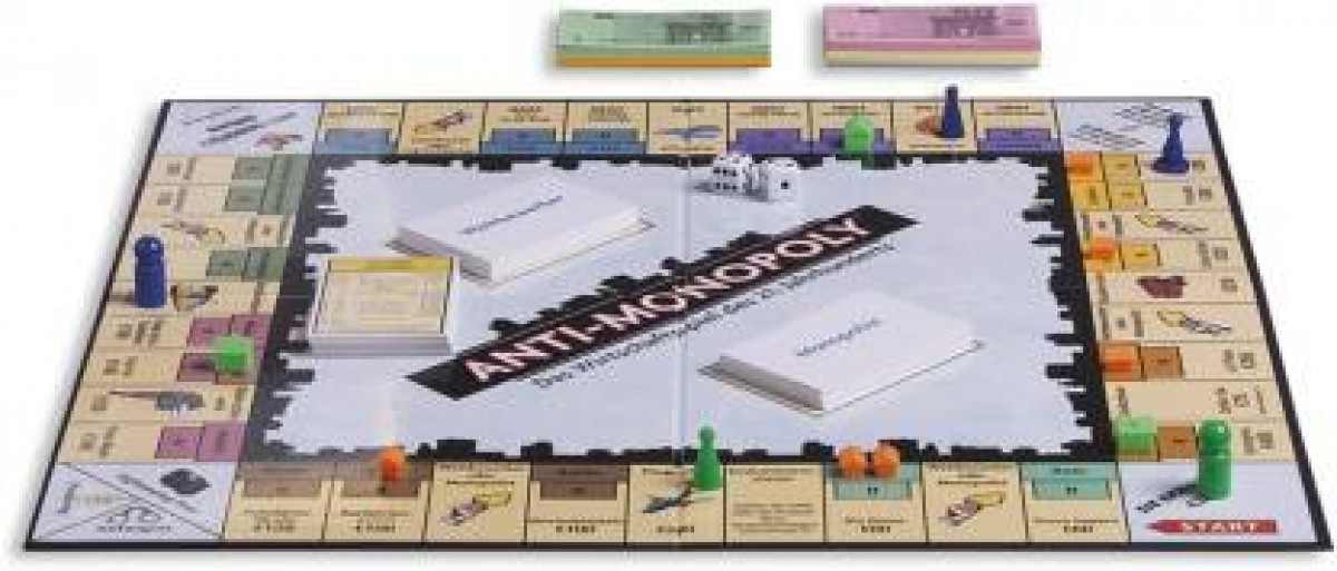Funskool Anti Monopoly- 2 To 6 Players Board Games for Kids age 8Y+