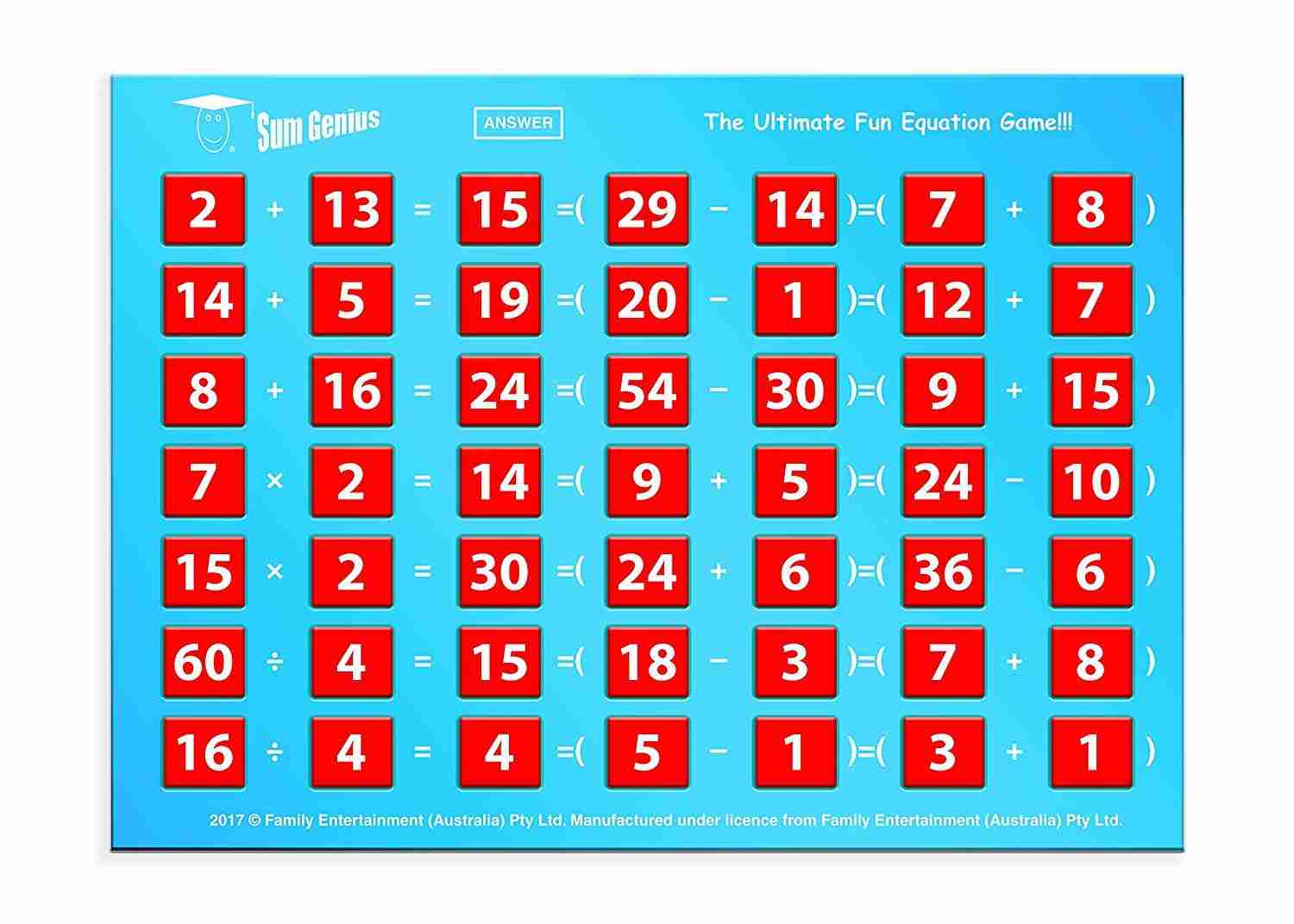 Funskool Sum Genius Games for Kids age 7Y+