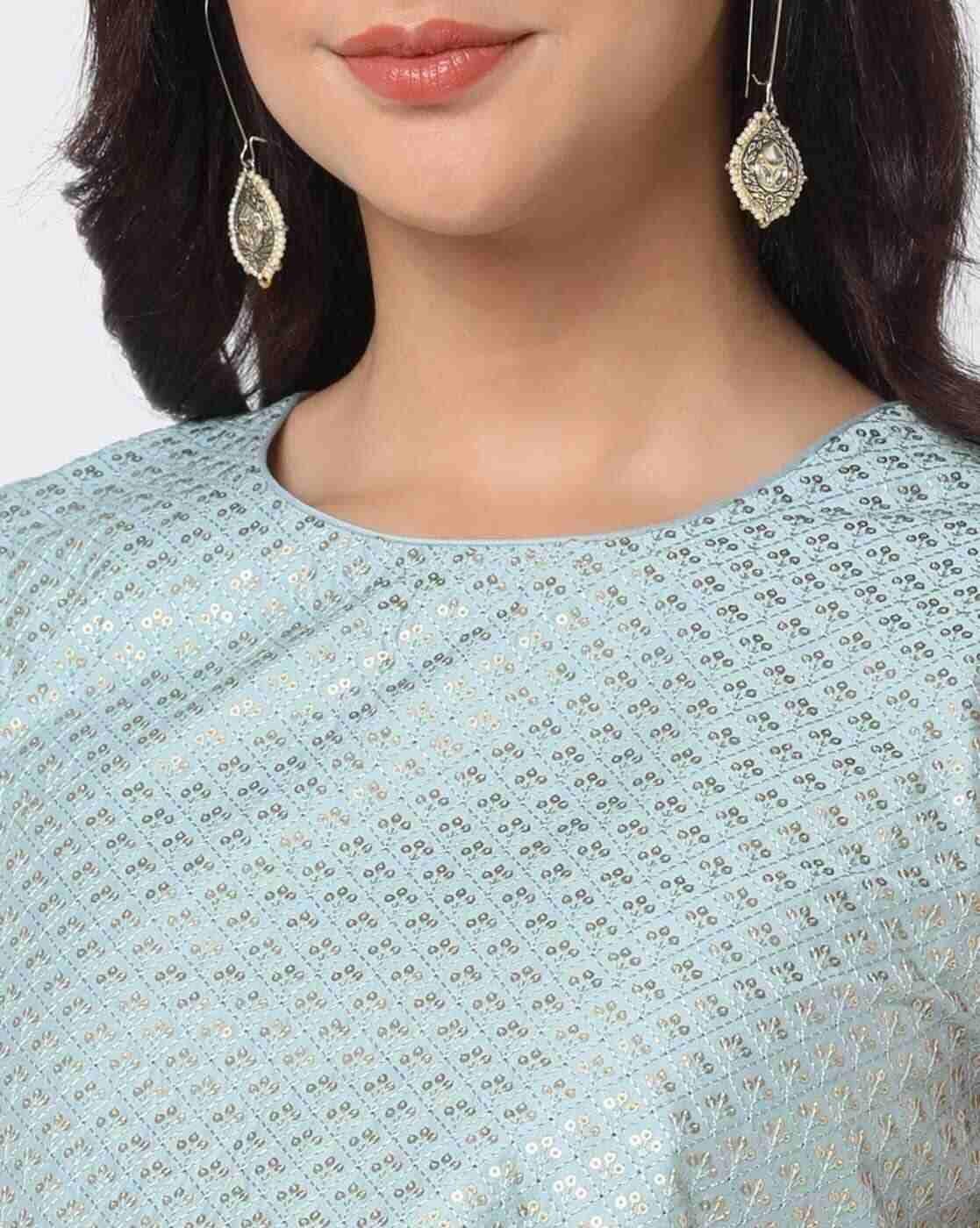 FUSION | Sequin Embellished Crop Top|3