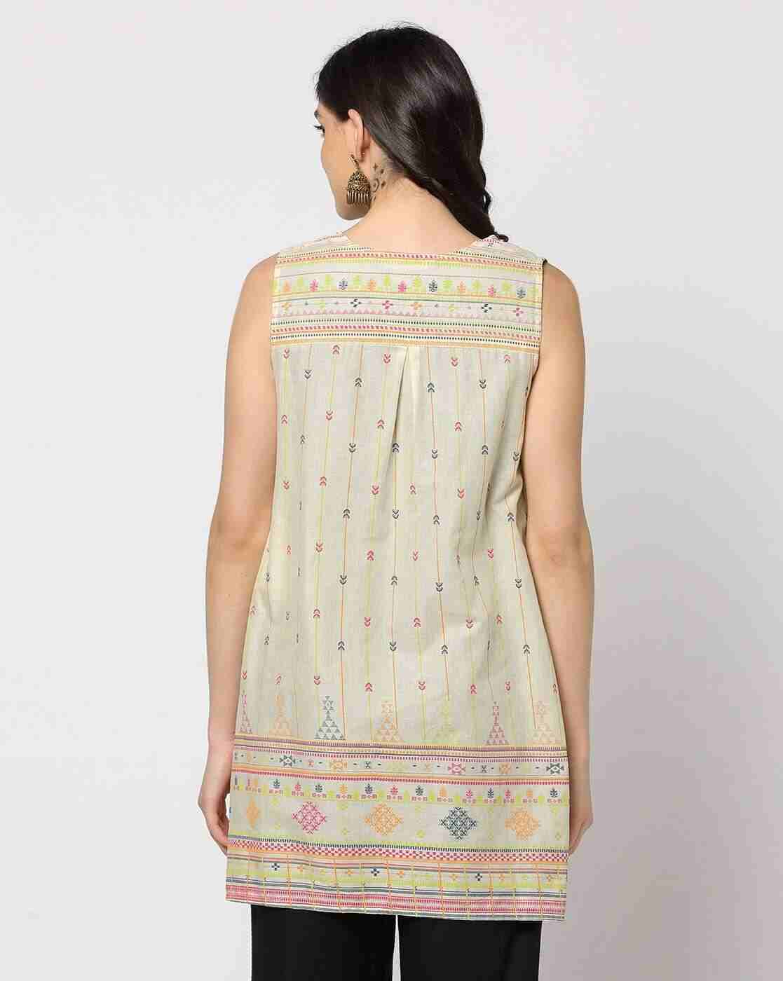 FUSION | Women Embroidered Relaxed Fit Open-Front Shrug|2