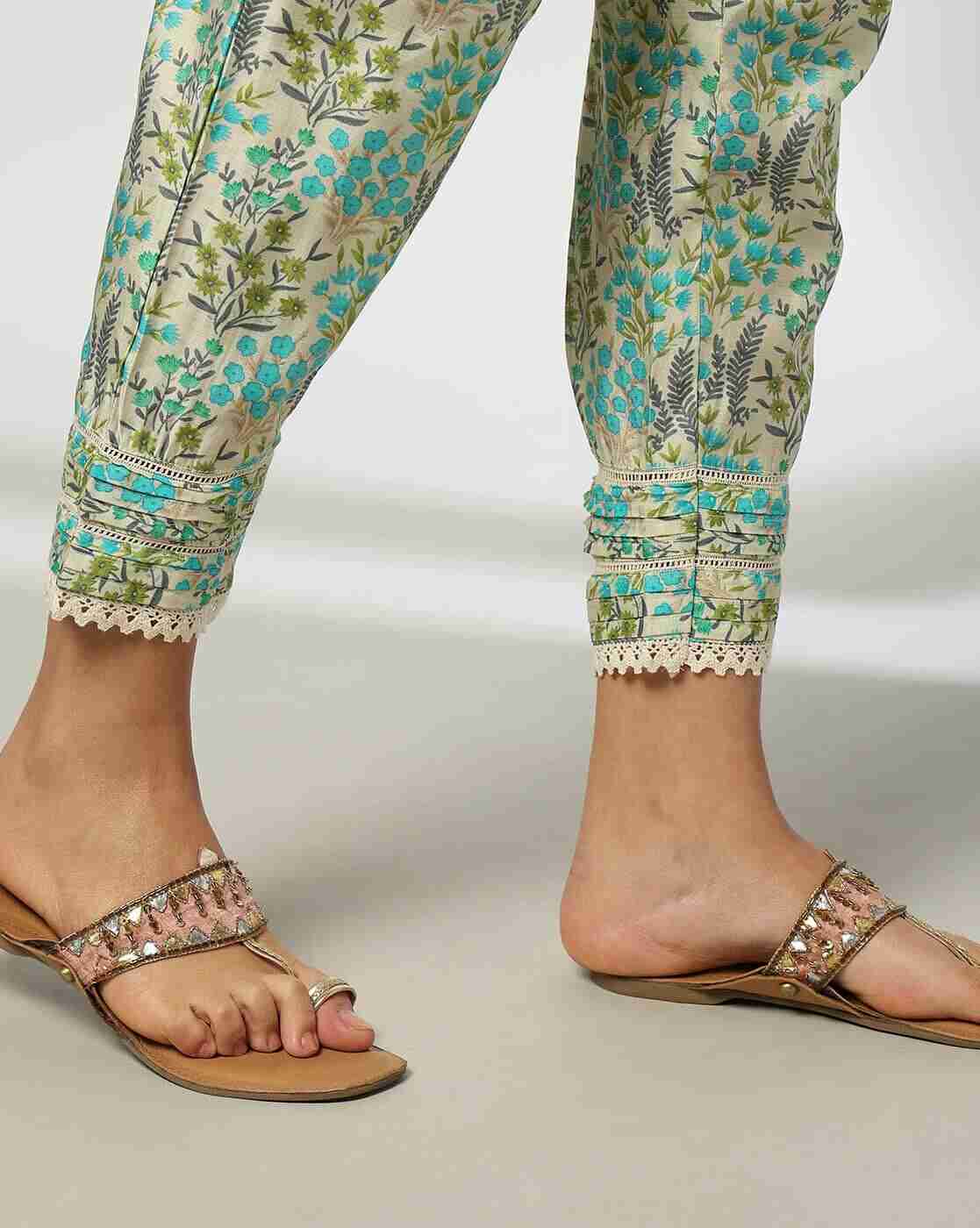 FUSION | Women Floral Print Relaxed Fit Pants|5