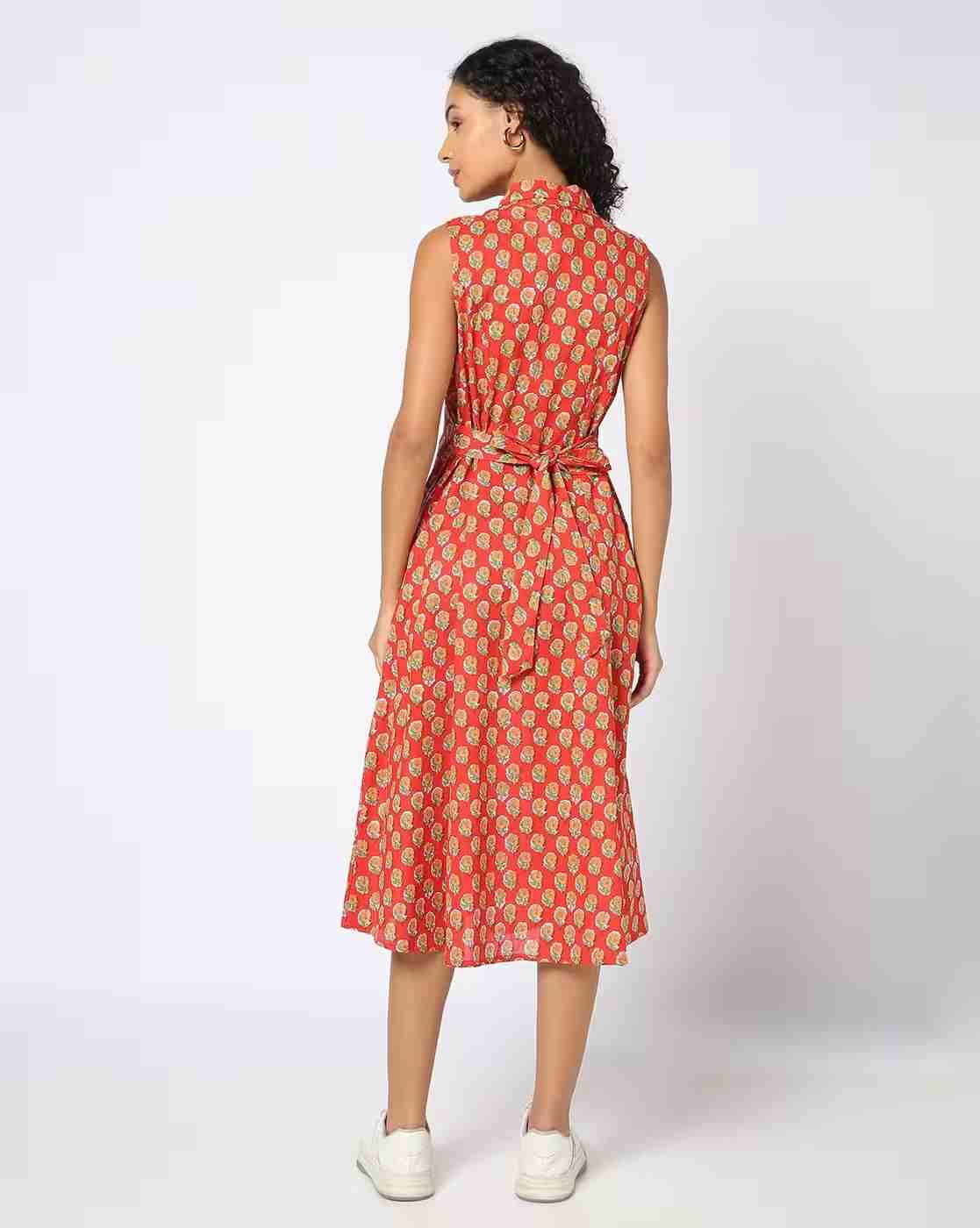 FUSION | Women Floral Print Shirt Dress|2