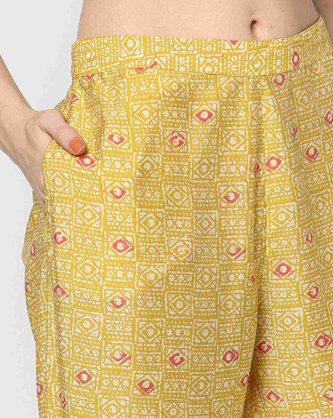 FUSION | Women Printed Tunic & Pants Co-Ord Set|4