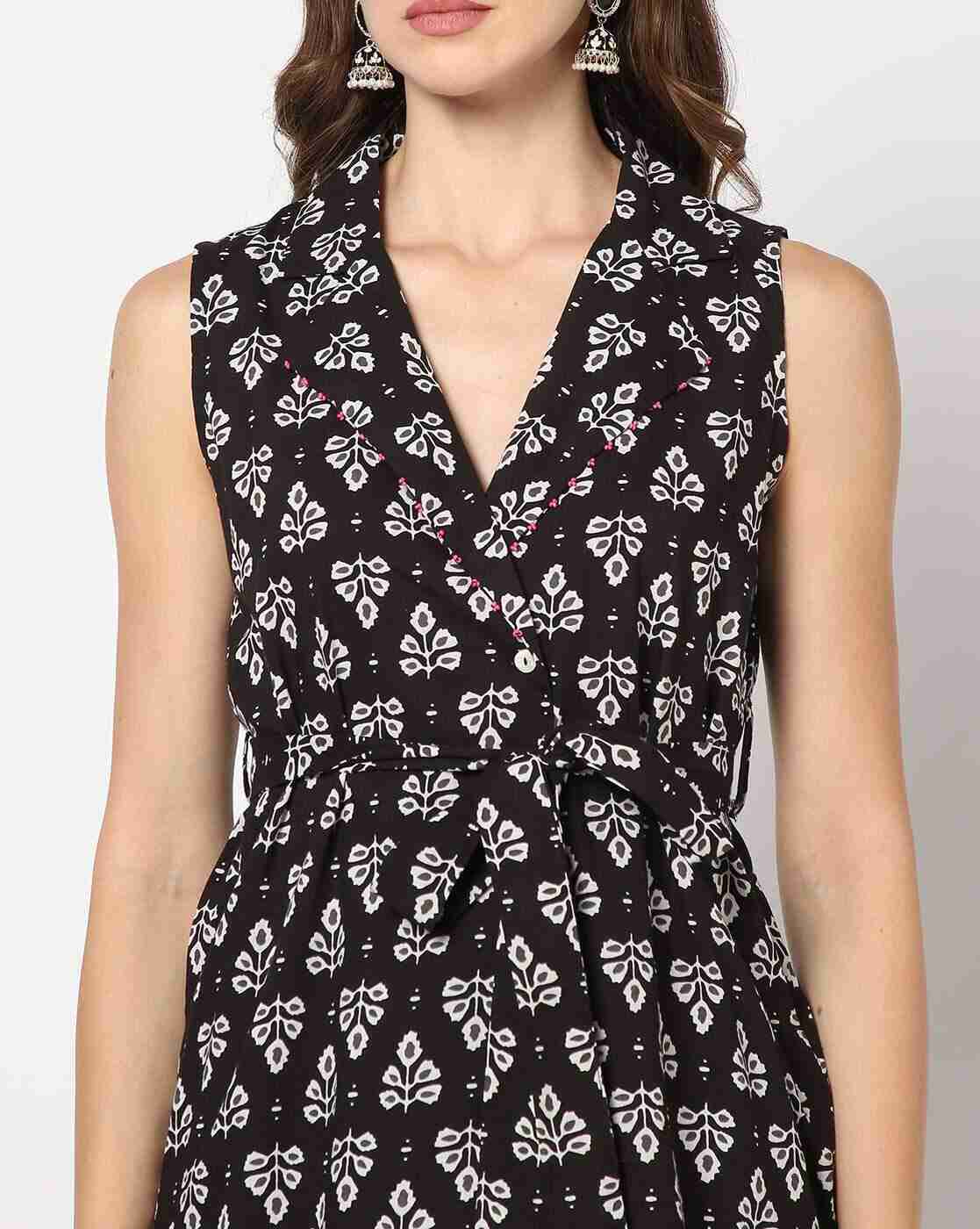 FUSION | Women Printed Co-Ord Set with Belt|3