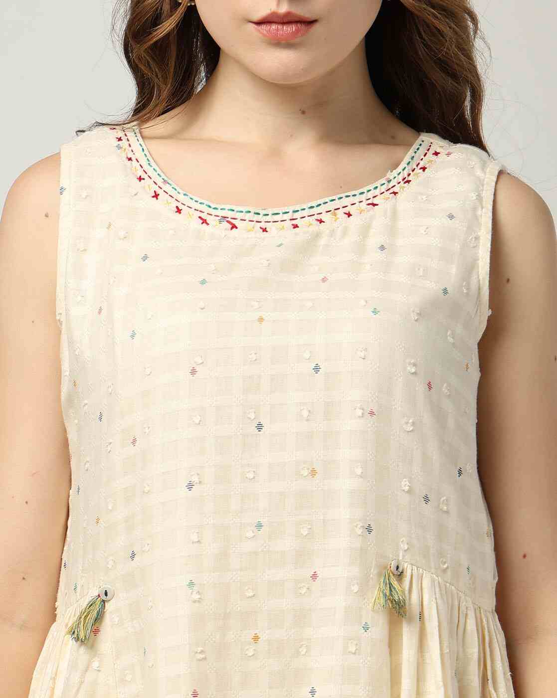 FUSION | Women Woven Fit & Flare Dress|3