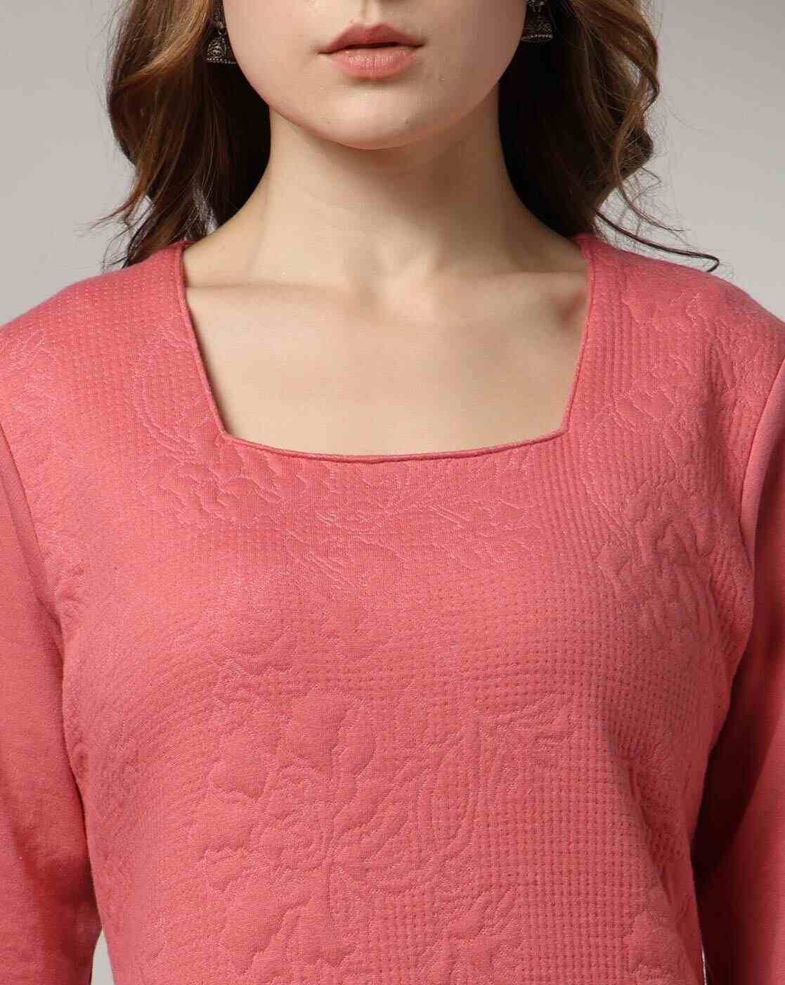 FUSION | Women Floral Patterned Straight Kurta|3