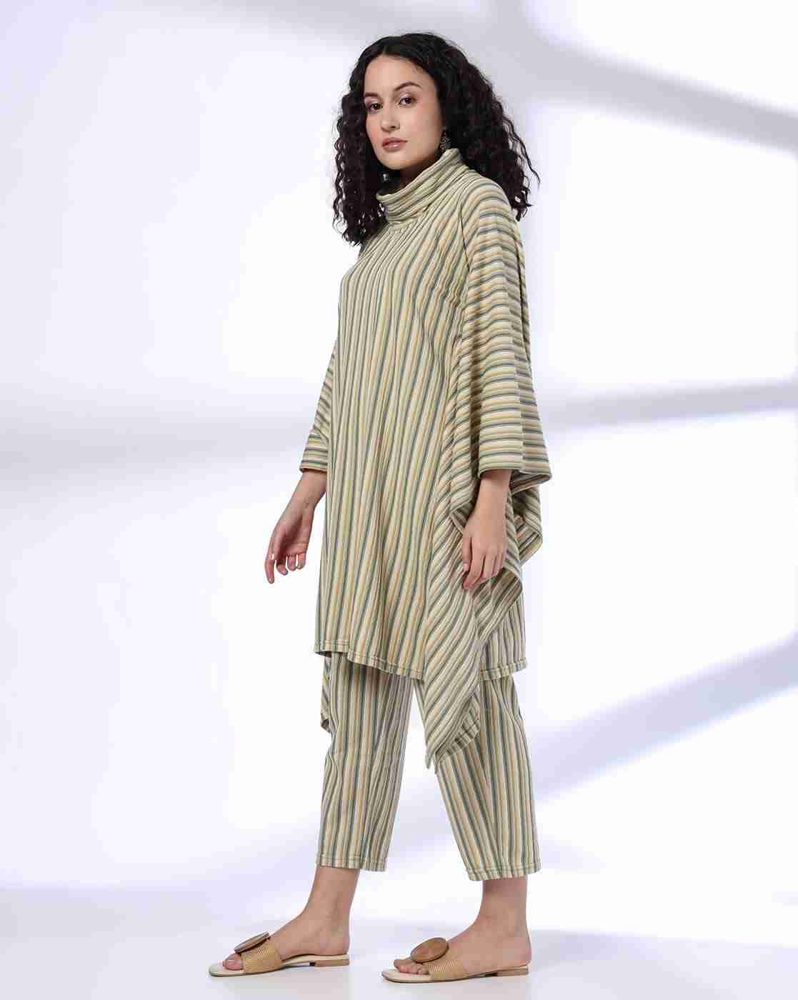 FUSION | Women Striped Co-Ord Set|1