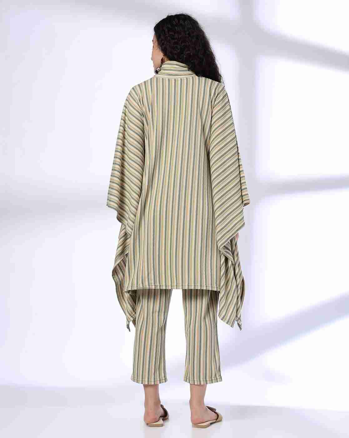 FUSION | Women Striped Co-Ord Set|2
