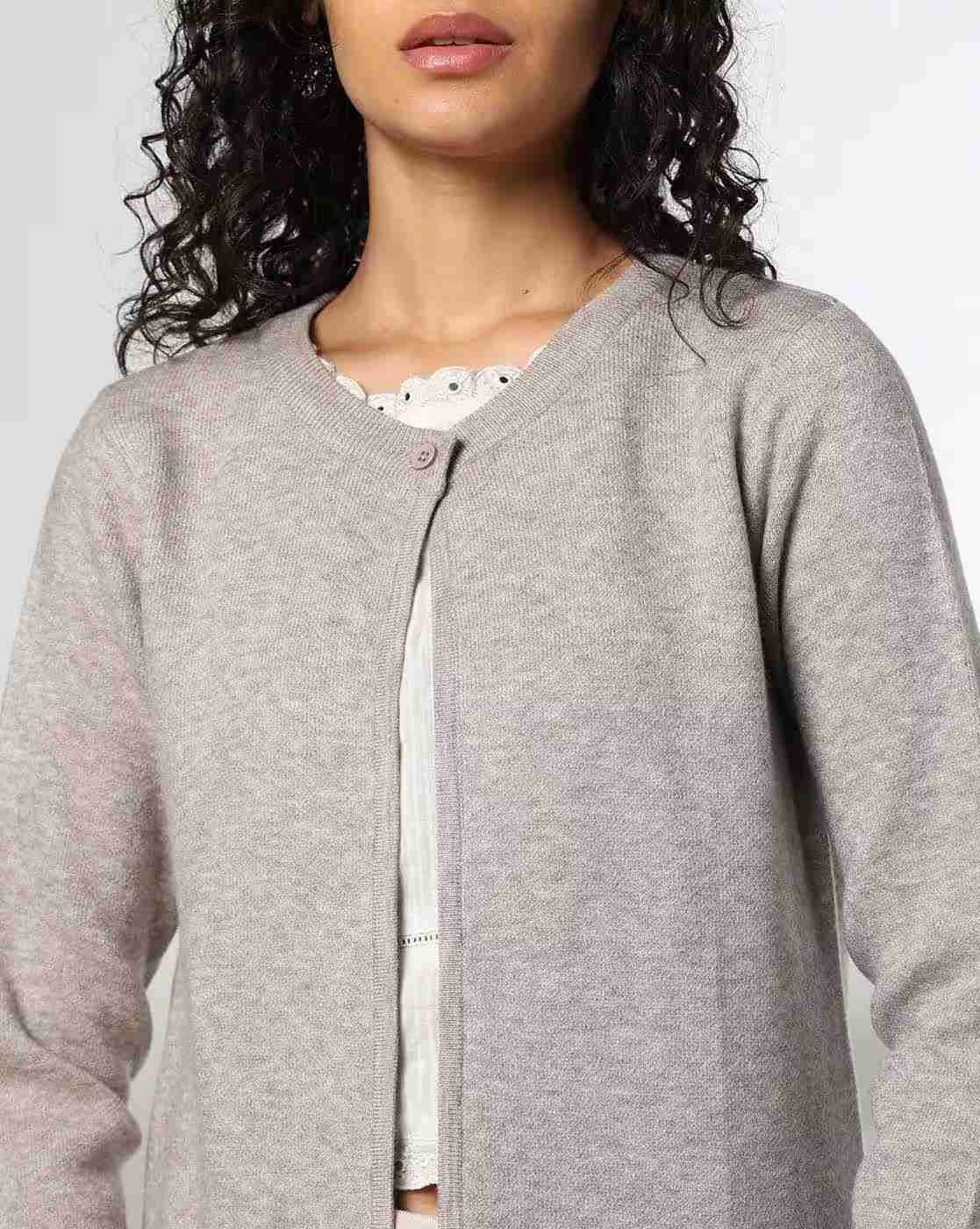 FUSION | Women Heathered Shrug|3