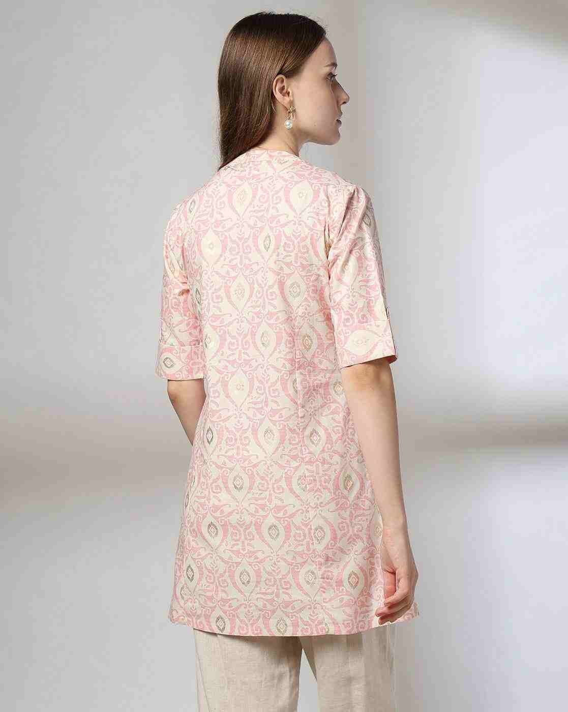 FUSION | Women Printed Relaxed Fit Tunic|2