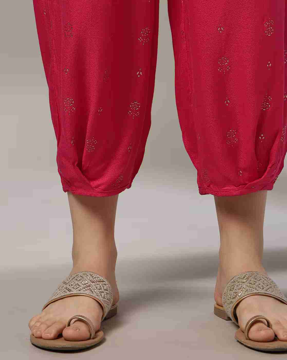 FUSION | Women Embroidered Kurti & Salwar Set|5