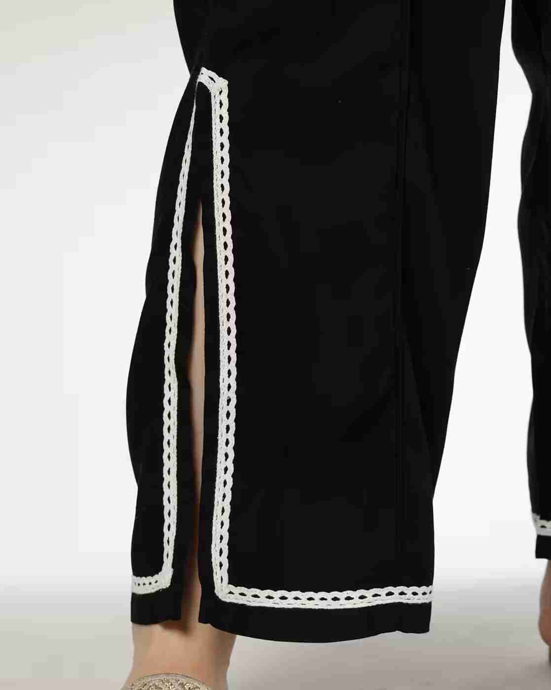 FUSION | Women Embroidered Top & Pants Set|5