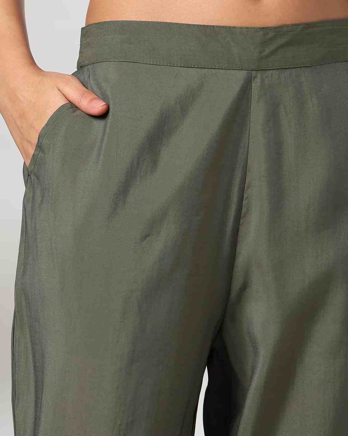 FUSION | Women Striped Straight Kurta & Salwar Set|6