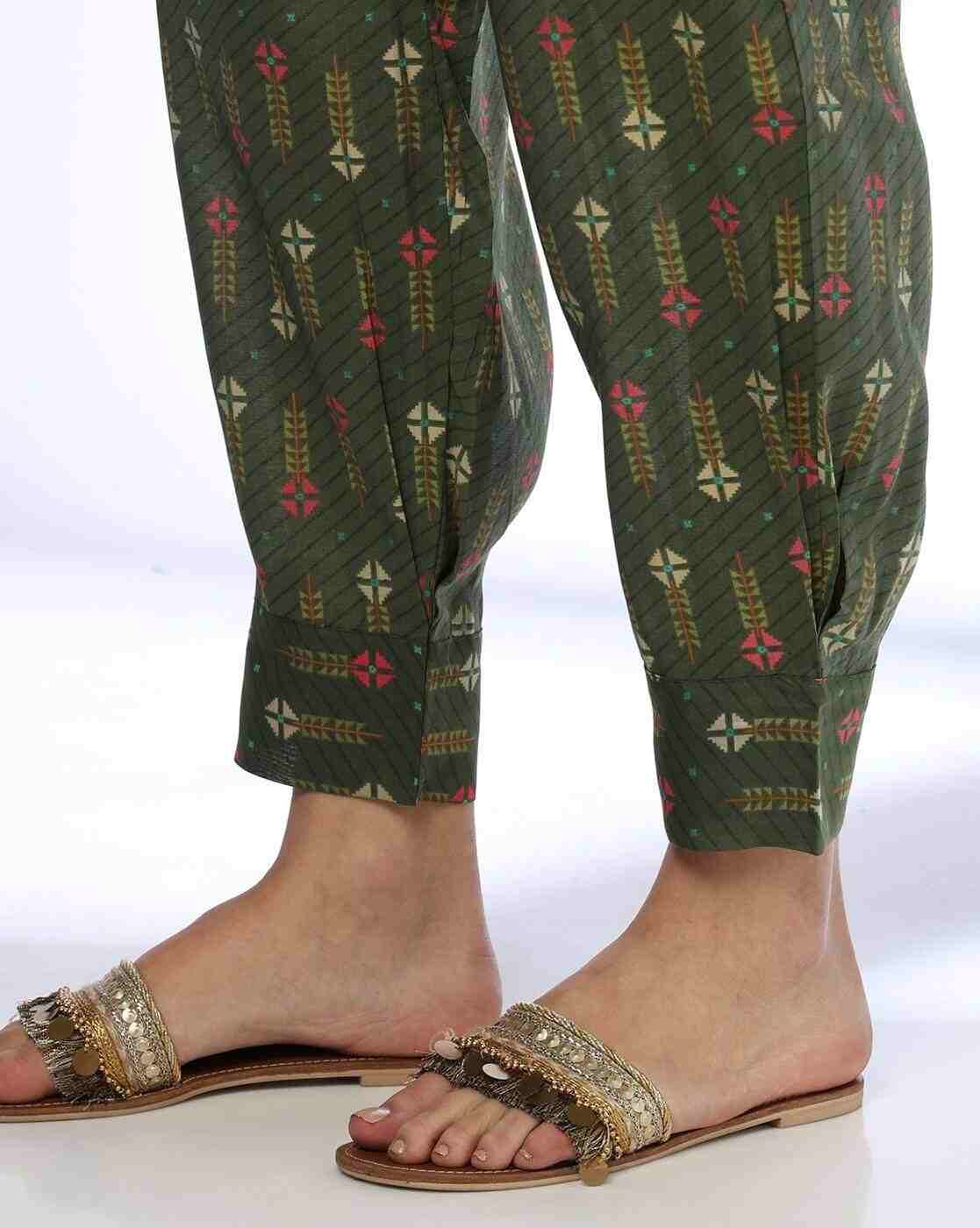 FUSION | Women Printed Kurta & Pants Set|5