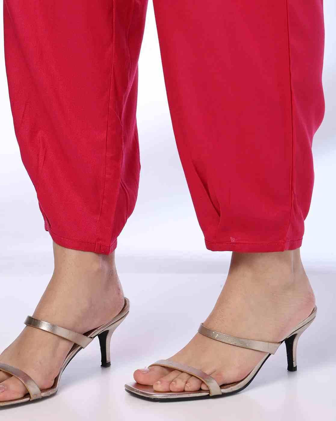 FUSION | Women Embroidered Straight Kurta & Pants Set|4