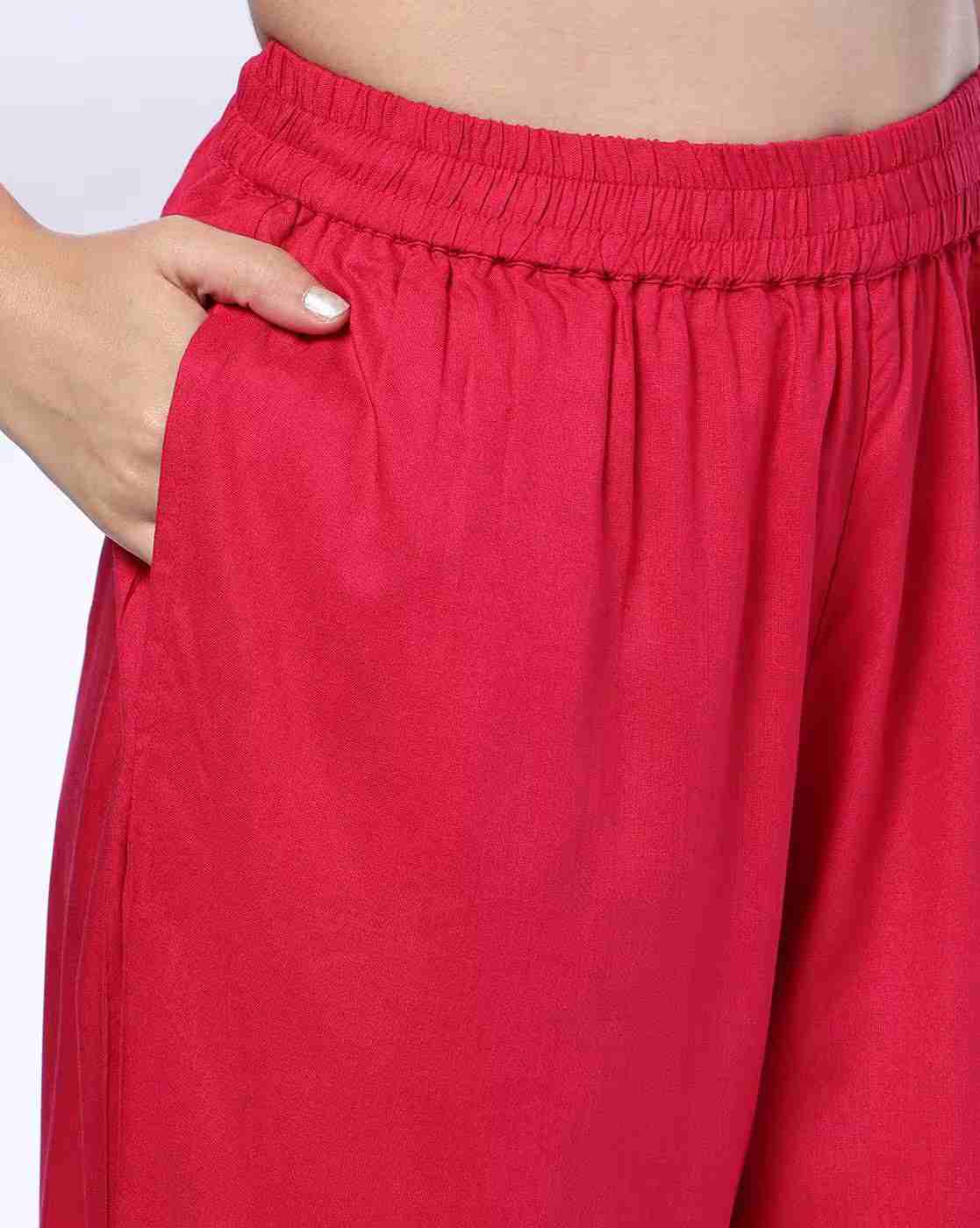 FUSION | Women Embroidered Straight Kurta & Pants Set|5