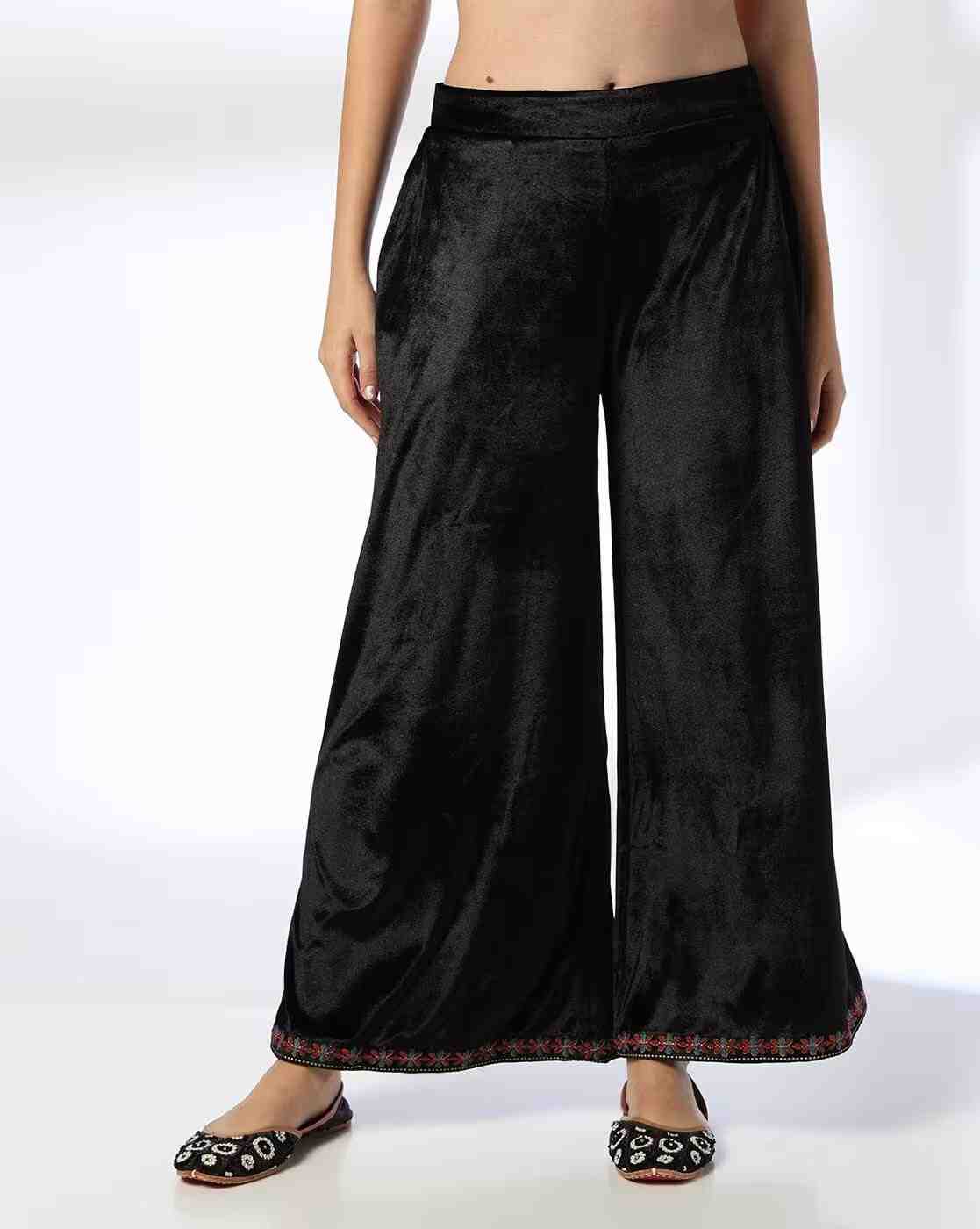 FUSION | Women Velvet Pants|0