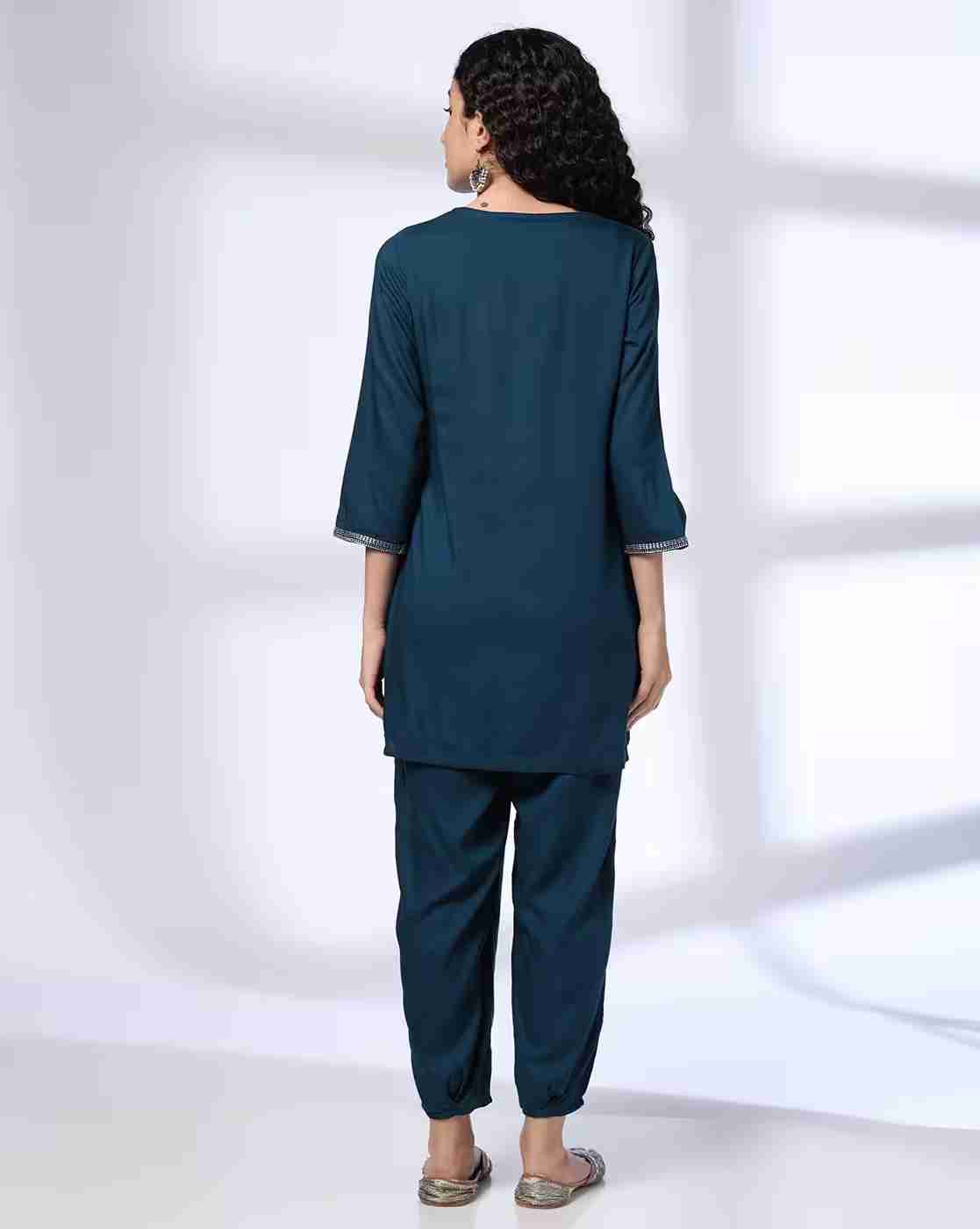 FUSION | Women Straight Kurta Suit Set|2