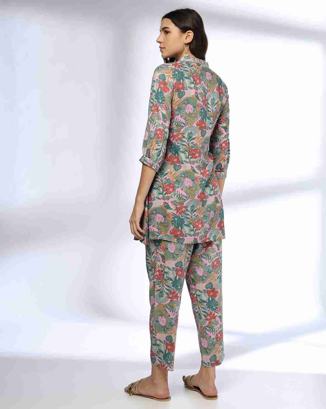 FUSION | Women Floral Print Co-Ord Set|2