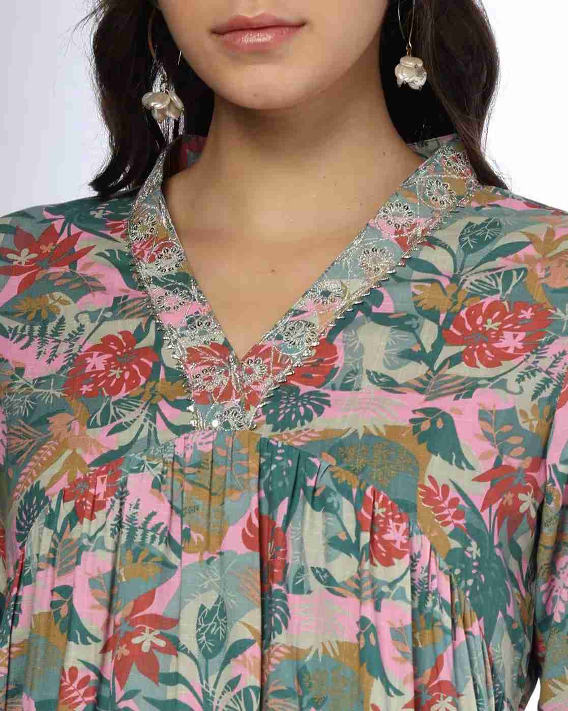 FUSION | Women Floral Print Co-Ord Set|3